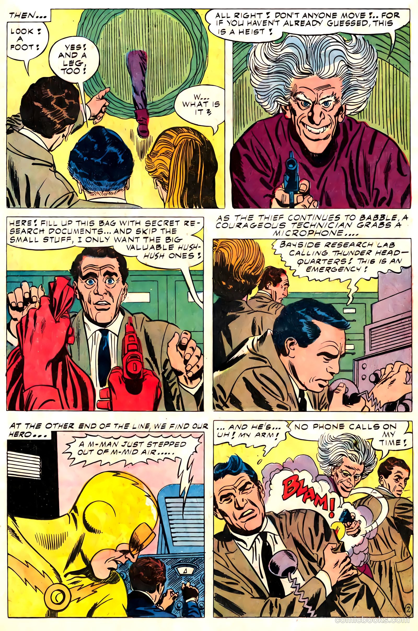 T.H.U.N.D.E.R. Agents #7 (1966) — page 15 of 68