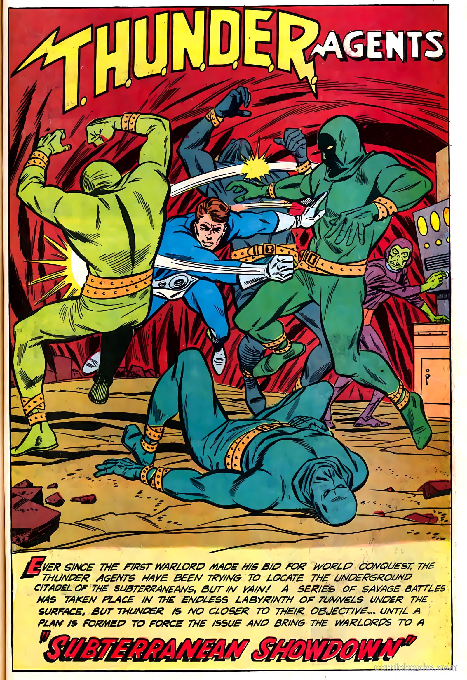 T.H.U.N.D.E.R. Agents #7 (1966) — page 27 of 68