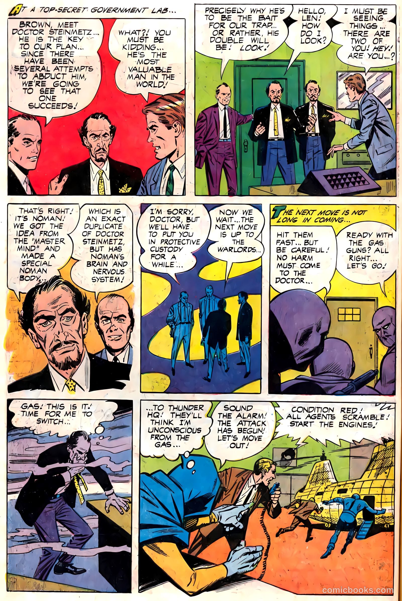 T.H.U.N.D.E.R. Agents #7 (1966) — page 28 of 68