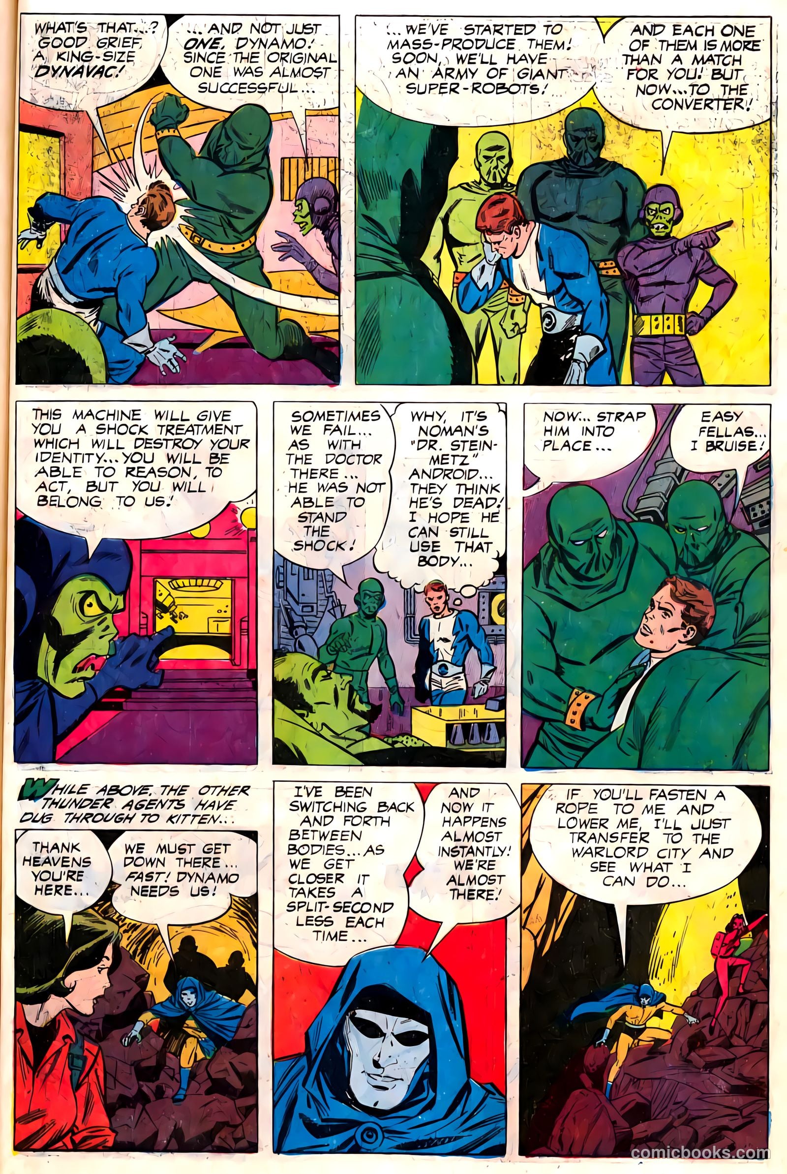 T.H.U.N.D.E.R. Agents #7 (1966) — page 33 of 68