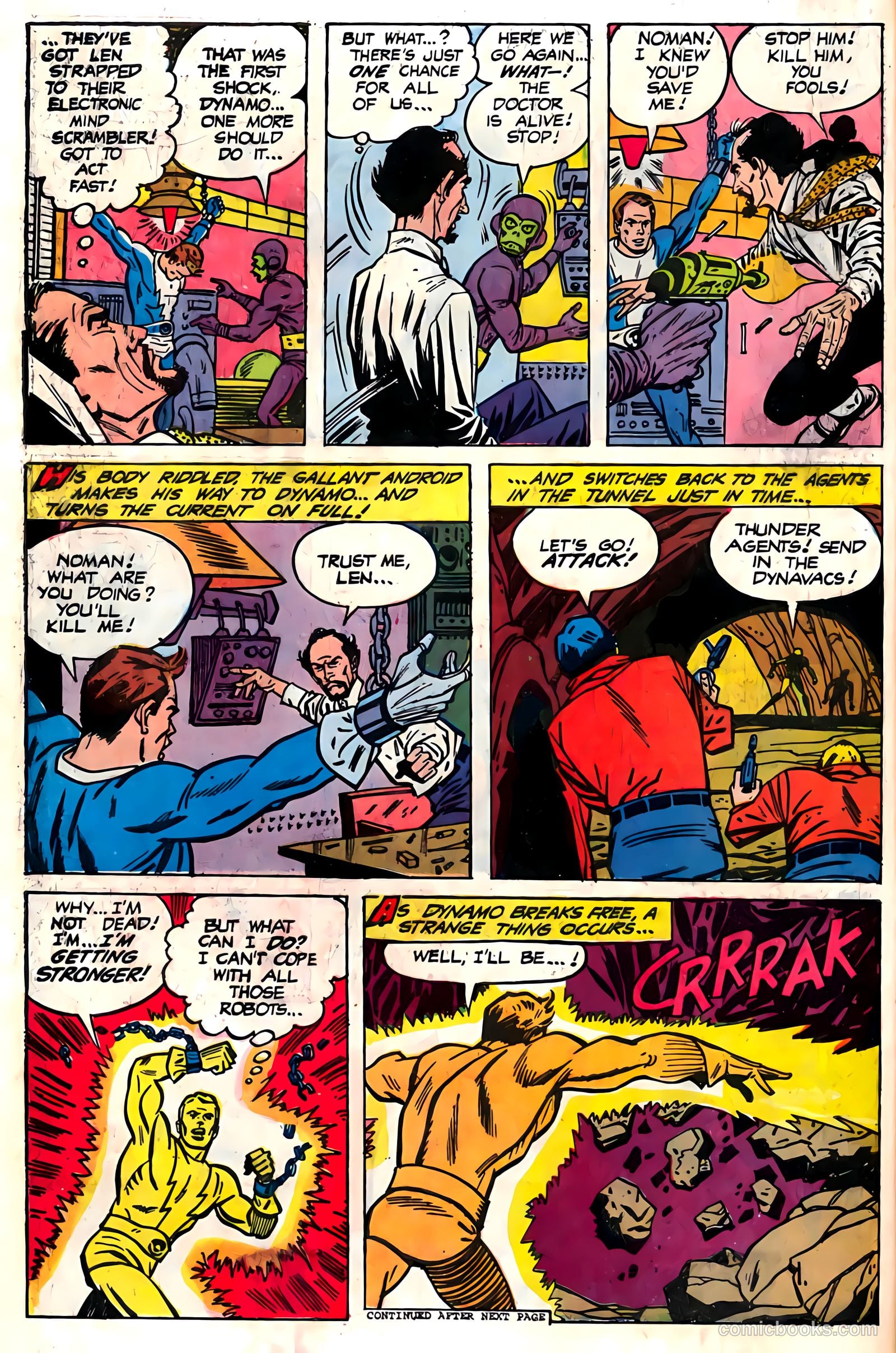 T.H.U.N.D.E.R. Agents #7 (1966) — page 34 of 68