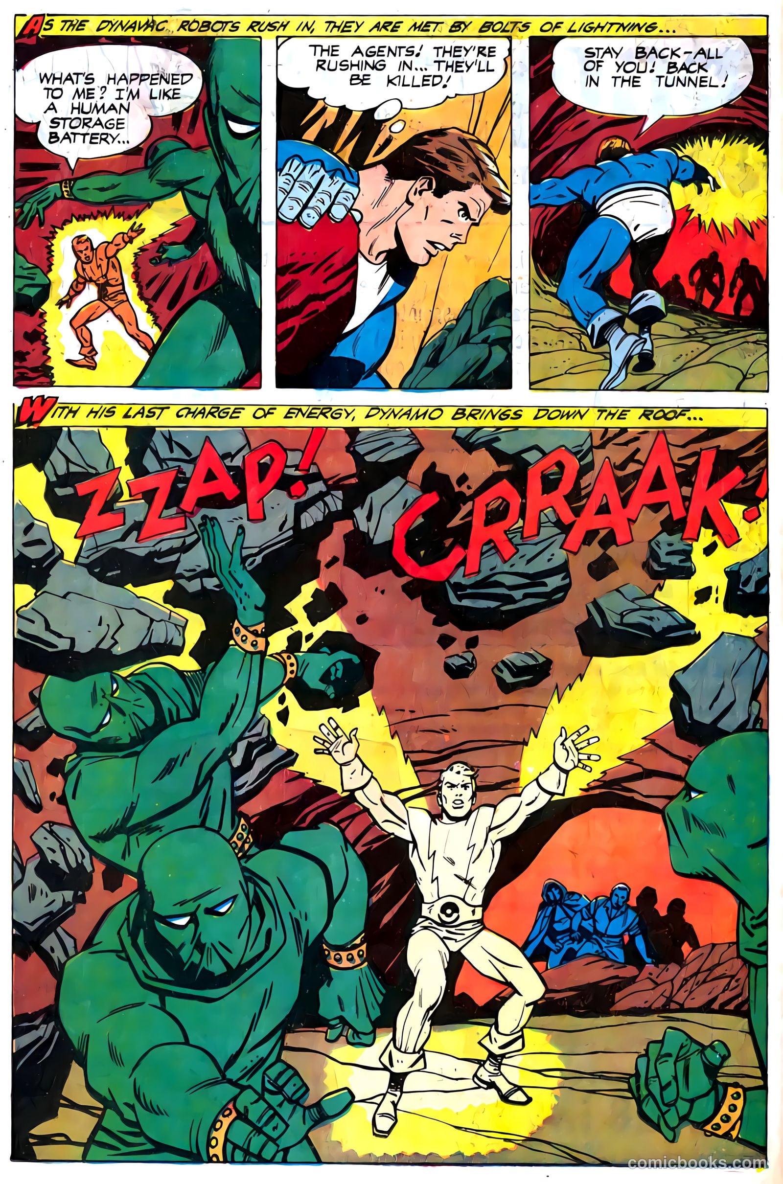 T.H.U.N.D.E.R. Agents #7 (1966) — page 36 of 68