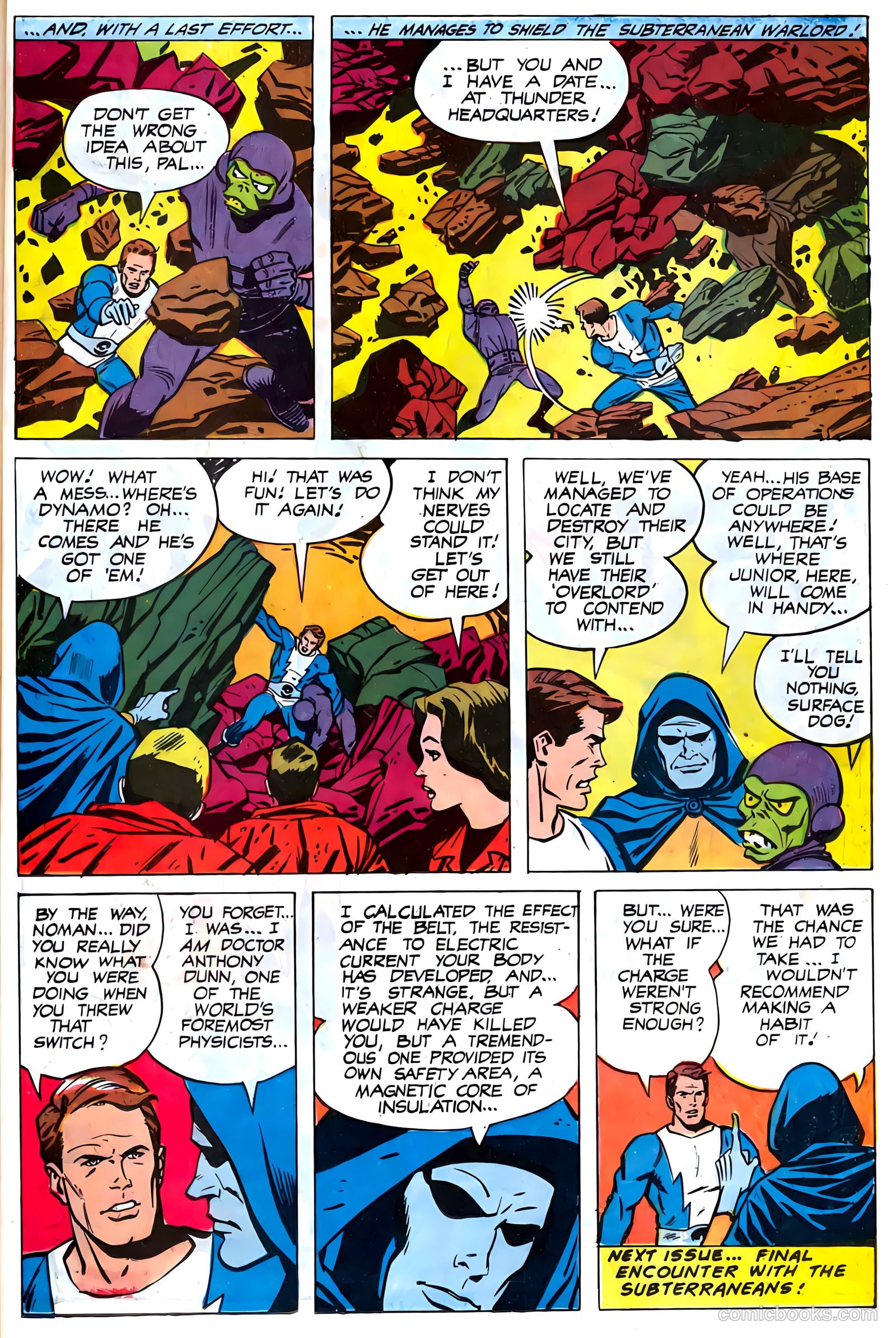T.H.U.N.D.E.R. Agents #7 (1966) — page 37 of 68