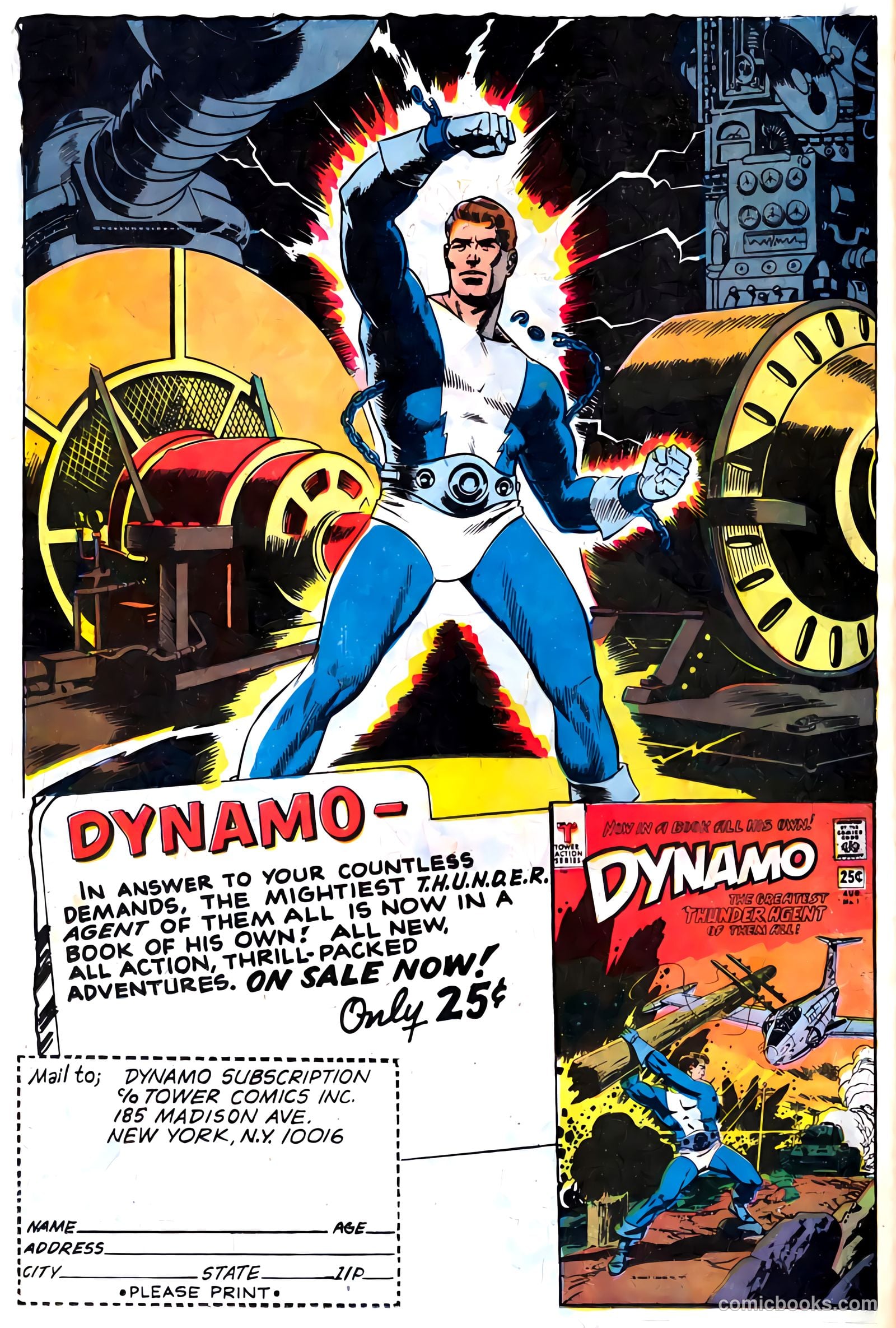 T.H.U.N.D.E.R. Agents #7 (1966) — page 38 of 68