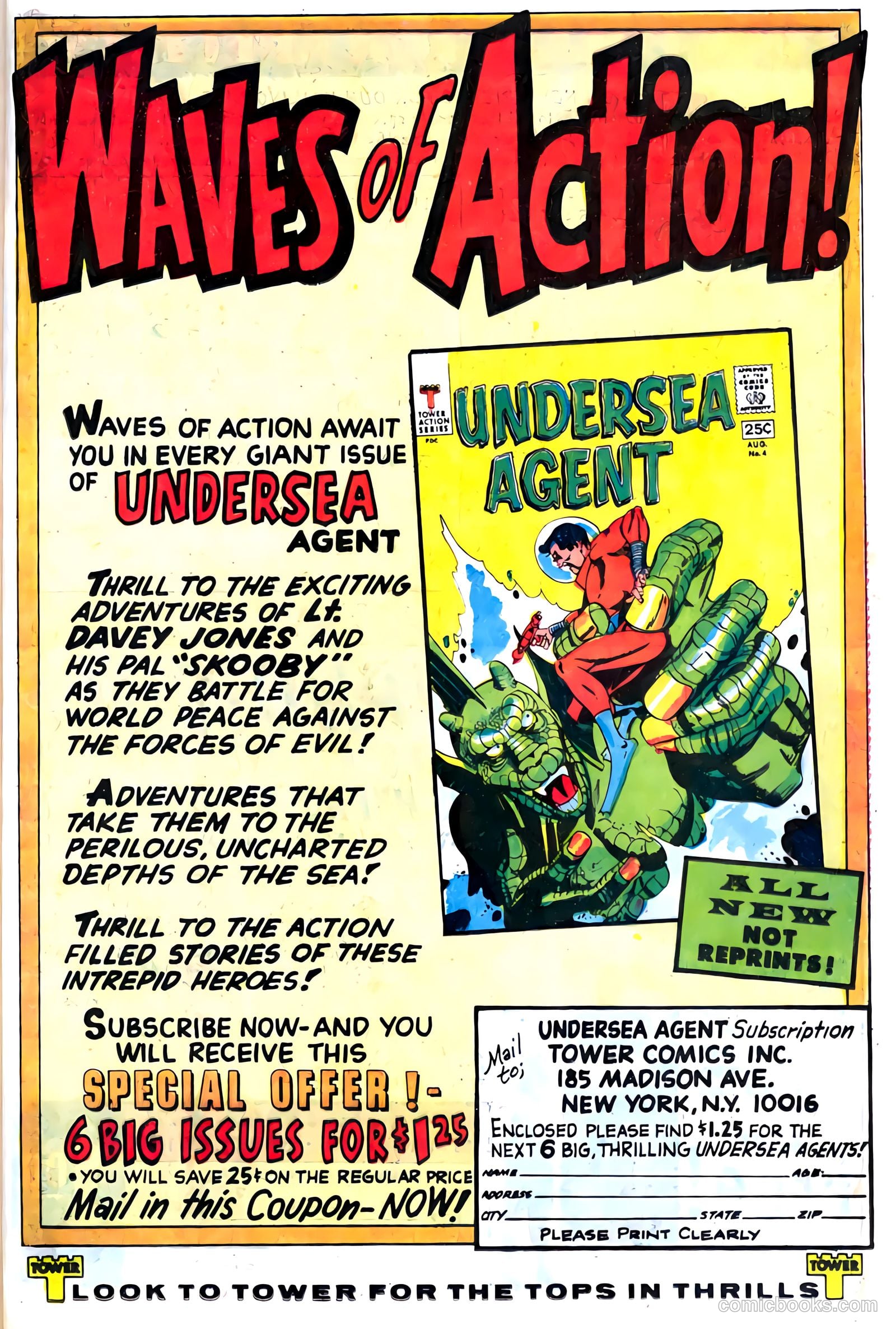 T.H.U.N.D.E.R. Agents #7 (1966) — page 41 of 68