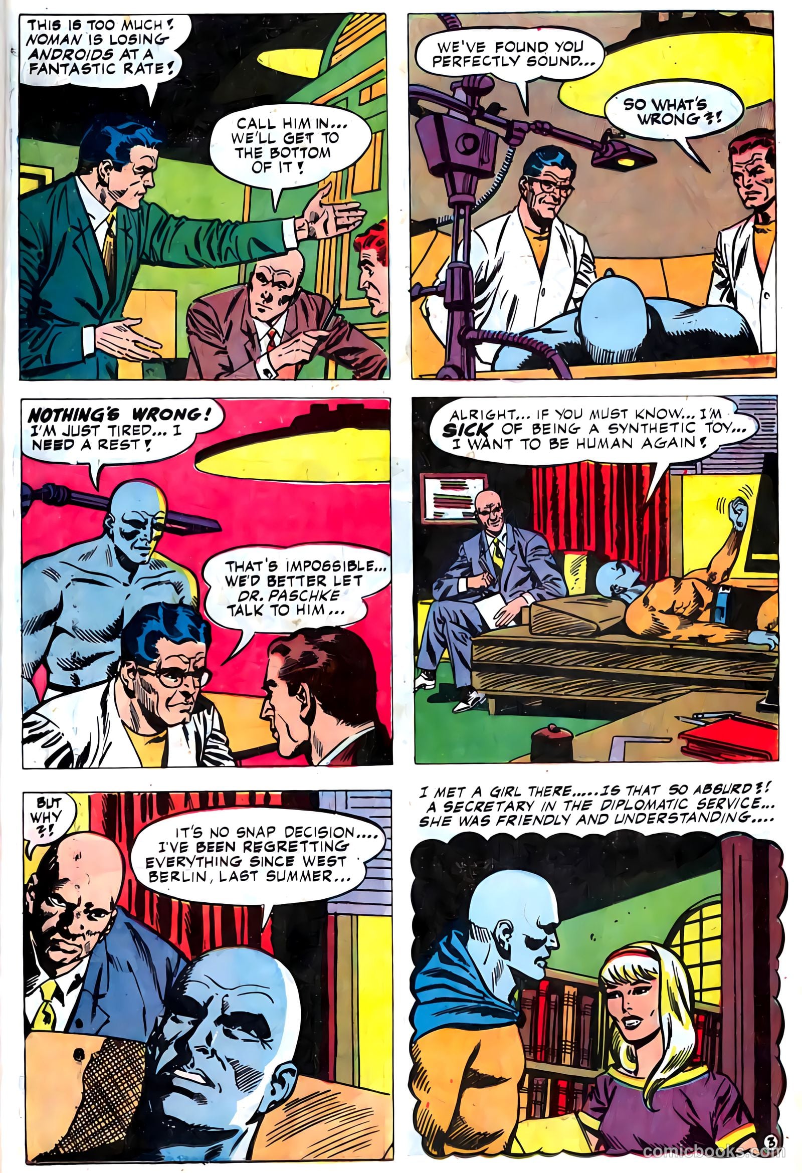 T.H.U.N.D.E.R. Agents #7 (1966) — page 47 of 68