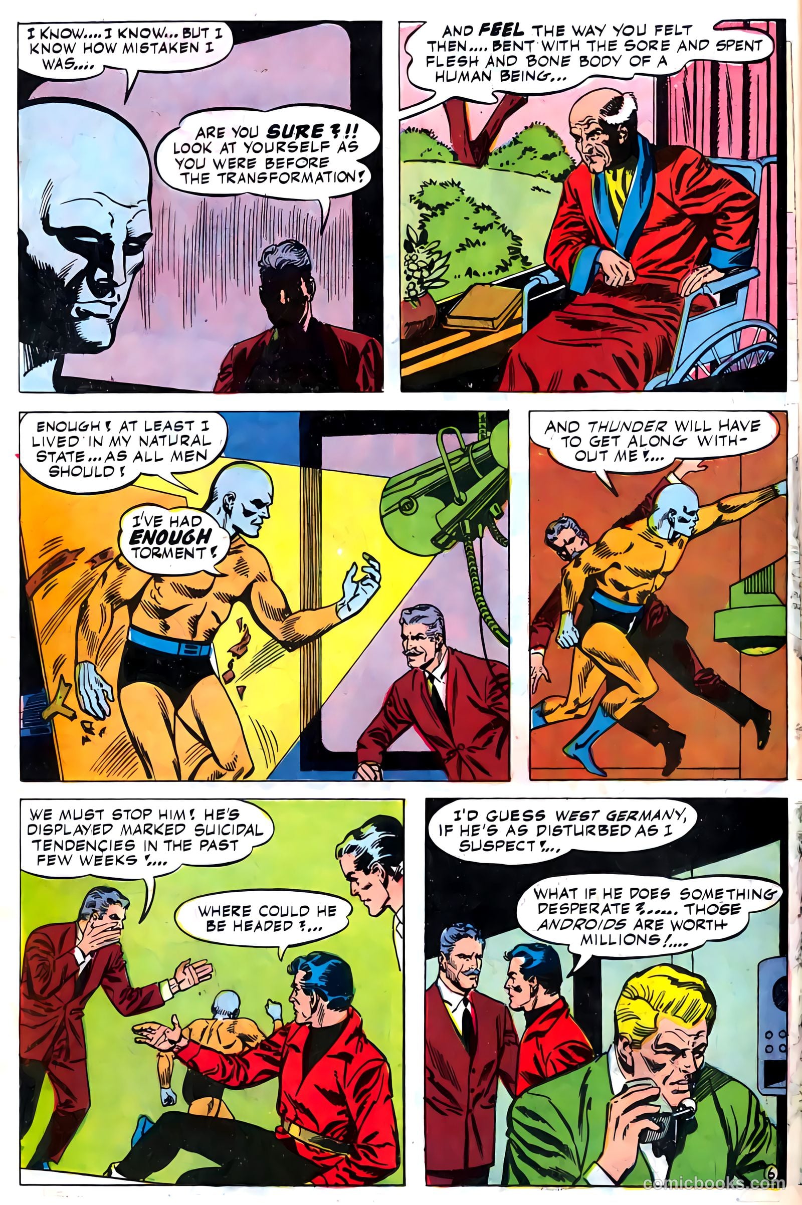 T.H.U.N.D.E.R. Agents #7 (1966) — page 50 of 68