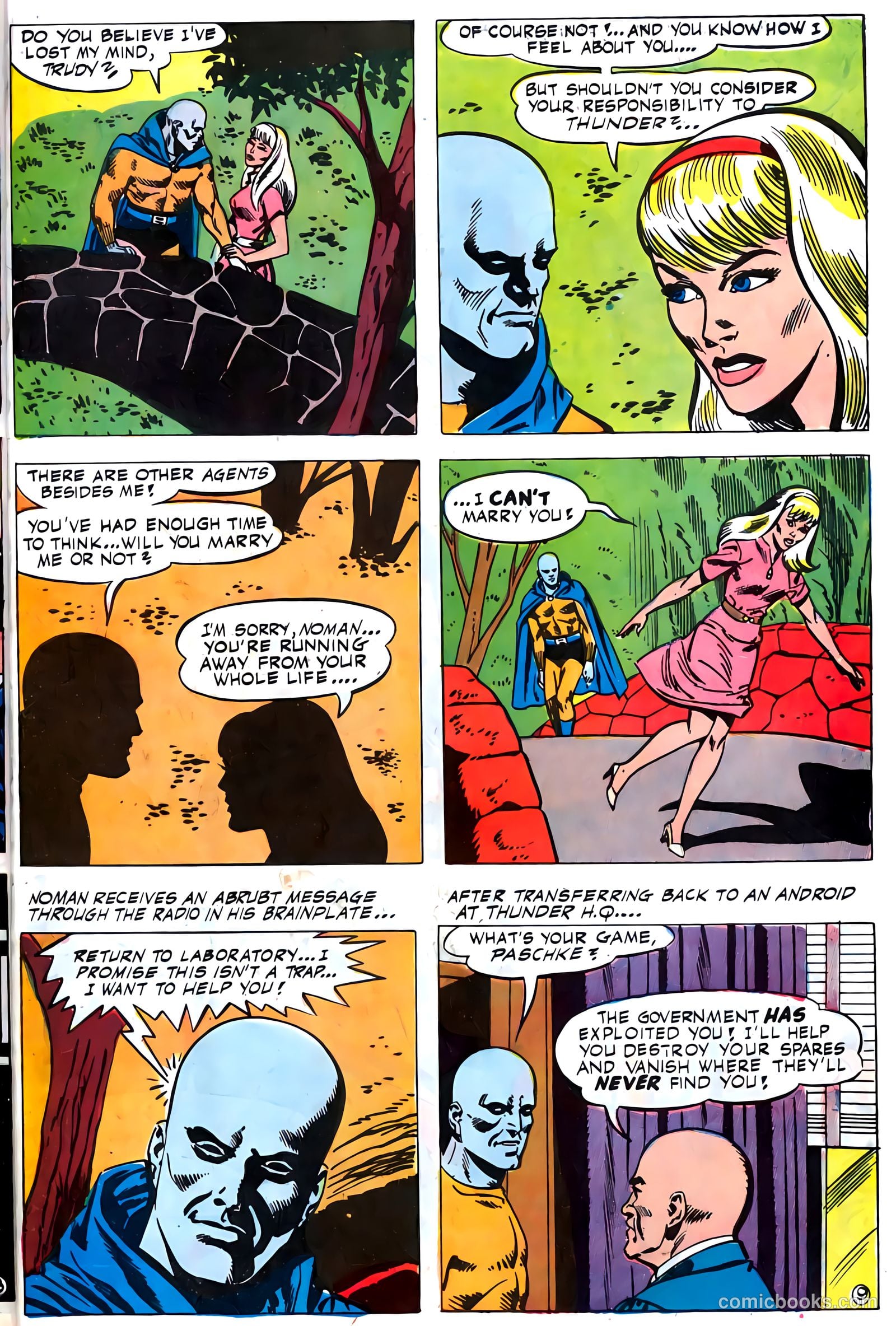 T.H.U.N.D.E.R. Agents #7 (1966) — page 53 of 68