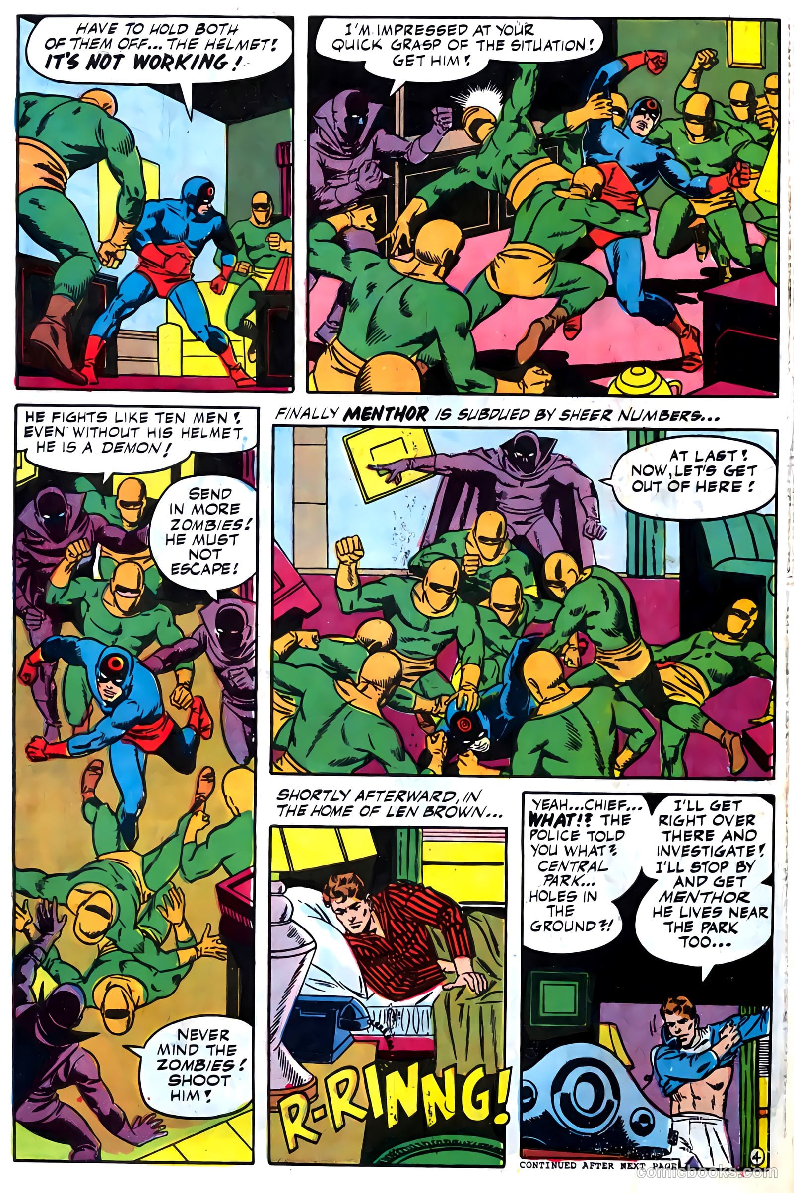 T.H.U.N.D.E.R. Agents #7 (1966) — page 58 of 68