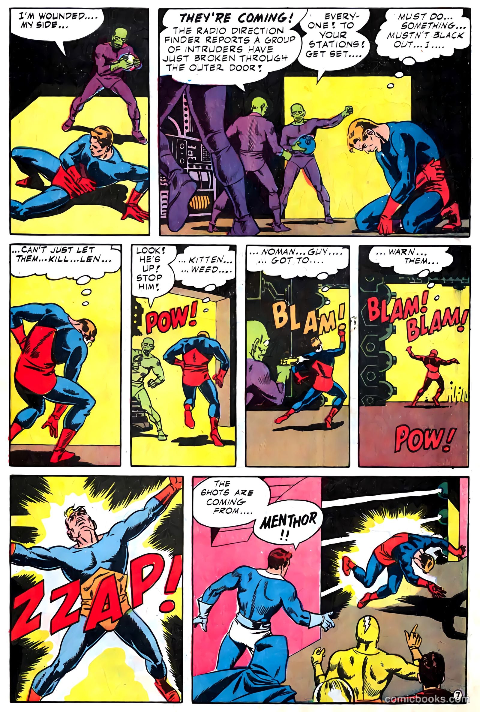 T.H.U.N.D.E.R. Agents #7 (1966) — page 62 of 68