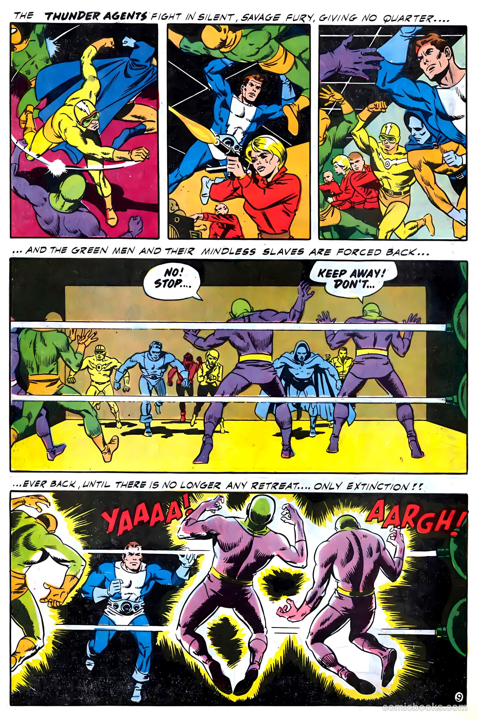 T.H.U.N.D.E.R. Agents #7 (1966) — page 64 of 68