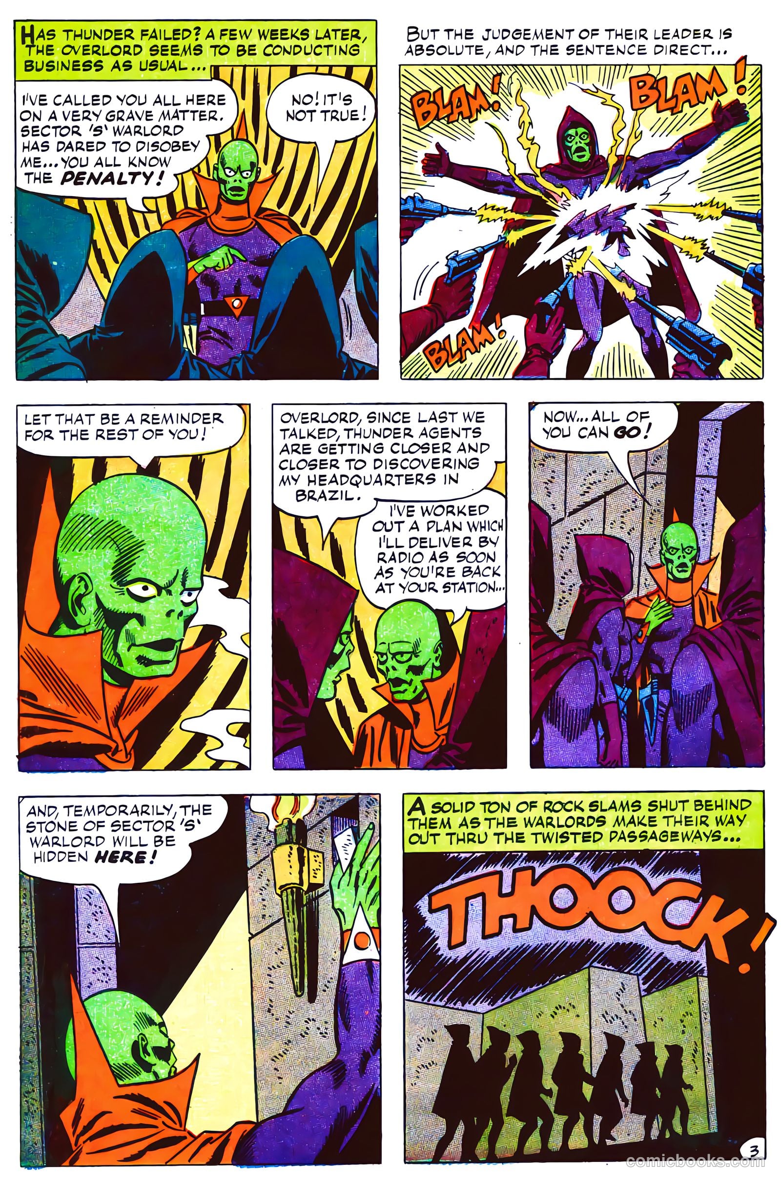 T.H.U.N.D.E.R. Agents #8 (1966) — page 16 of 68