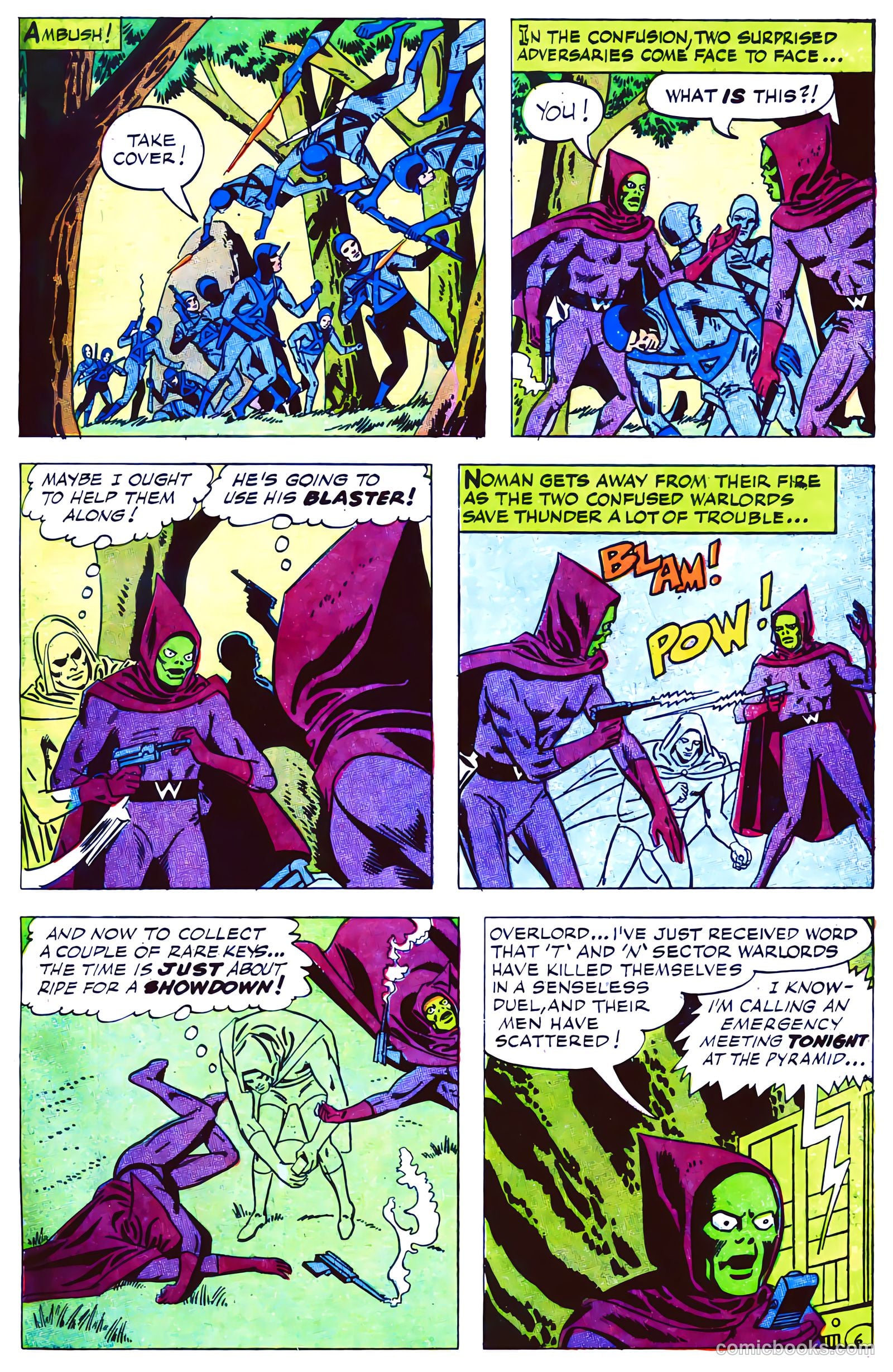 T.H.U.N.D.E.R. Agents #8 (1966) — page 19 of 68