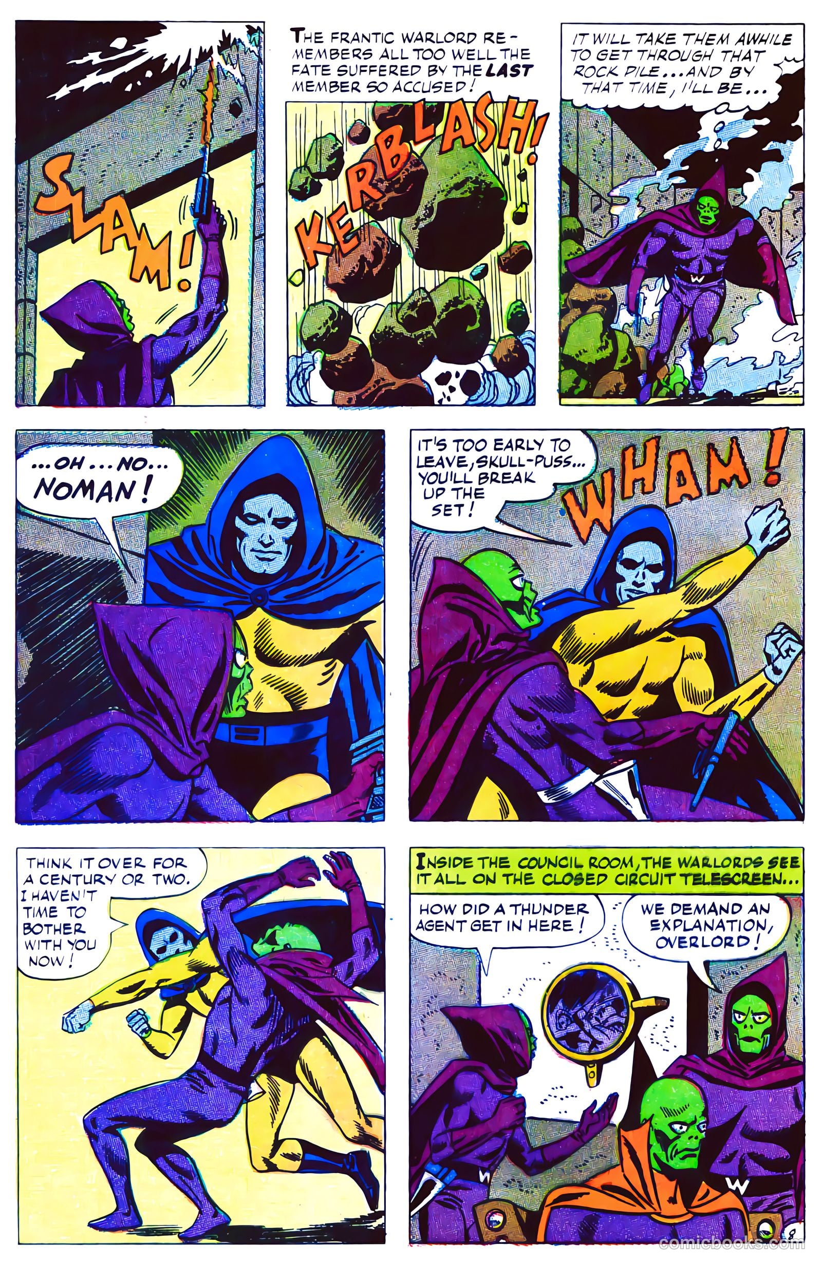 T.H.U.N.D.E.R. Agents #8 (1966) — page 22 of 68