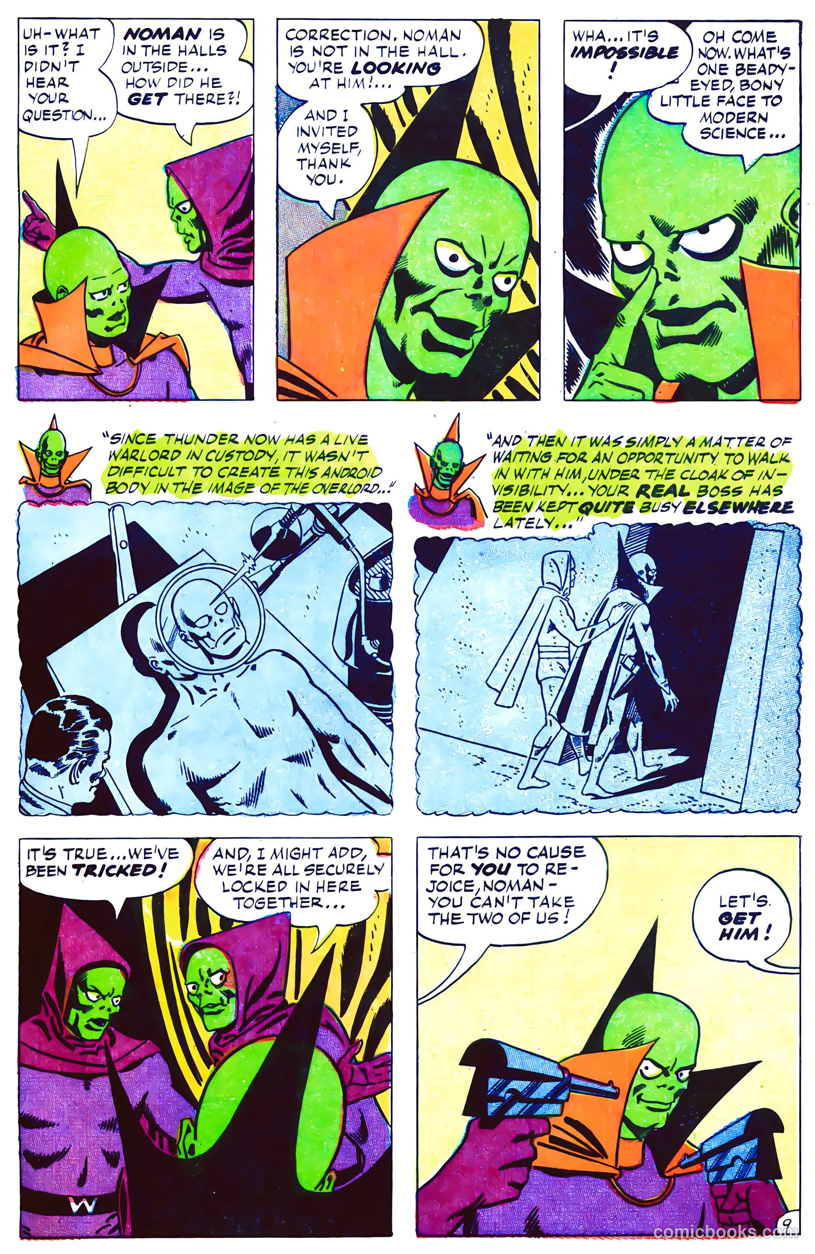 T.H.U.N.D.E.R. Agents #8 (1966) — page 23 of 68