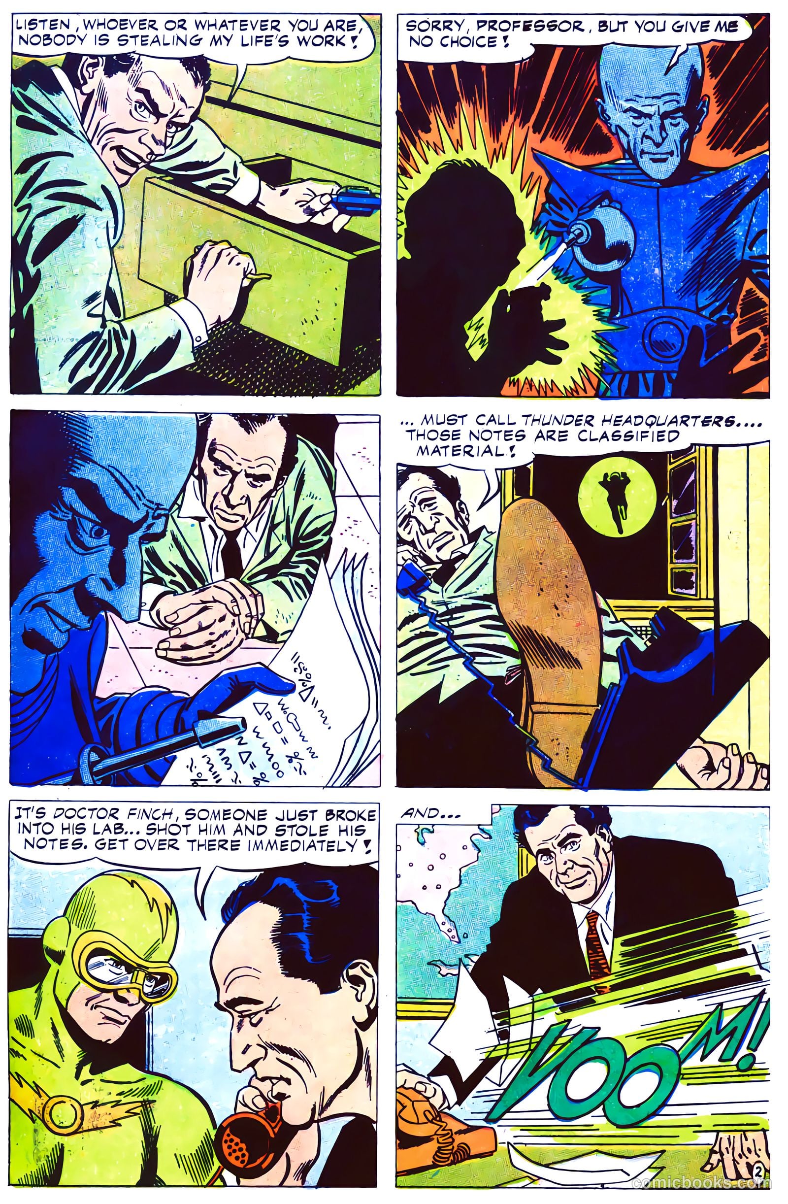 T.H.U.N.D.E.R. Agents #8 (1966) — page 27 of 68