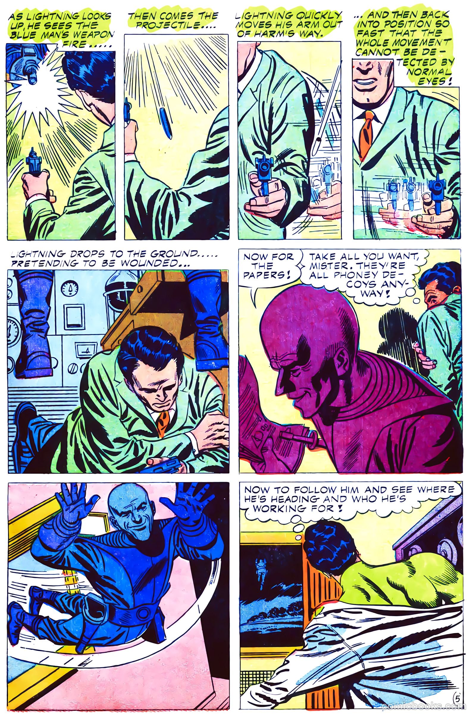 T.H.U.N.D.E.R. Agents #8 (1966) — page 31 of 68