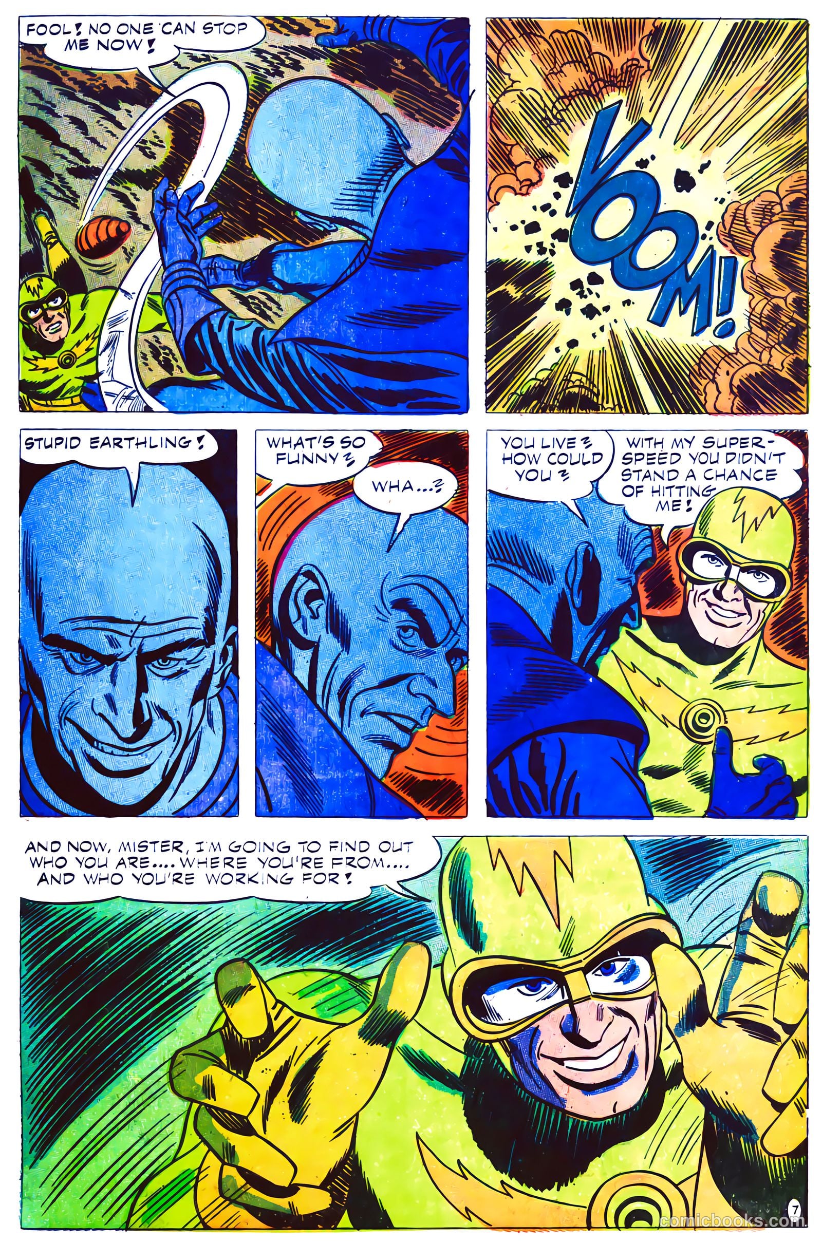 T.H.U.N.D.E.R. Agents #8 (1966) — page 33 of 68