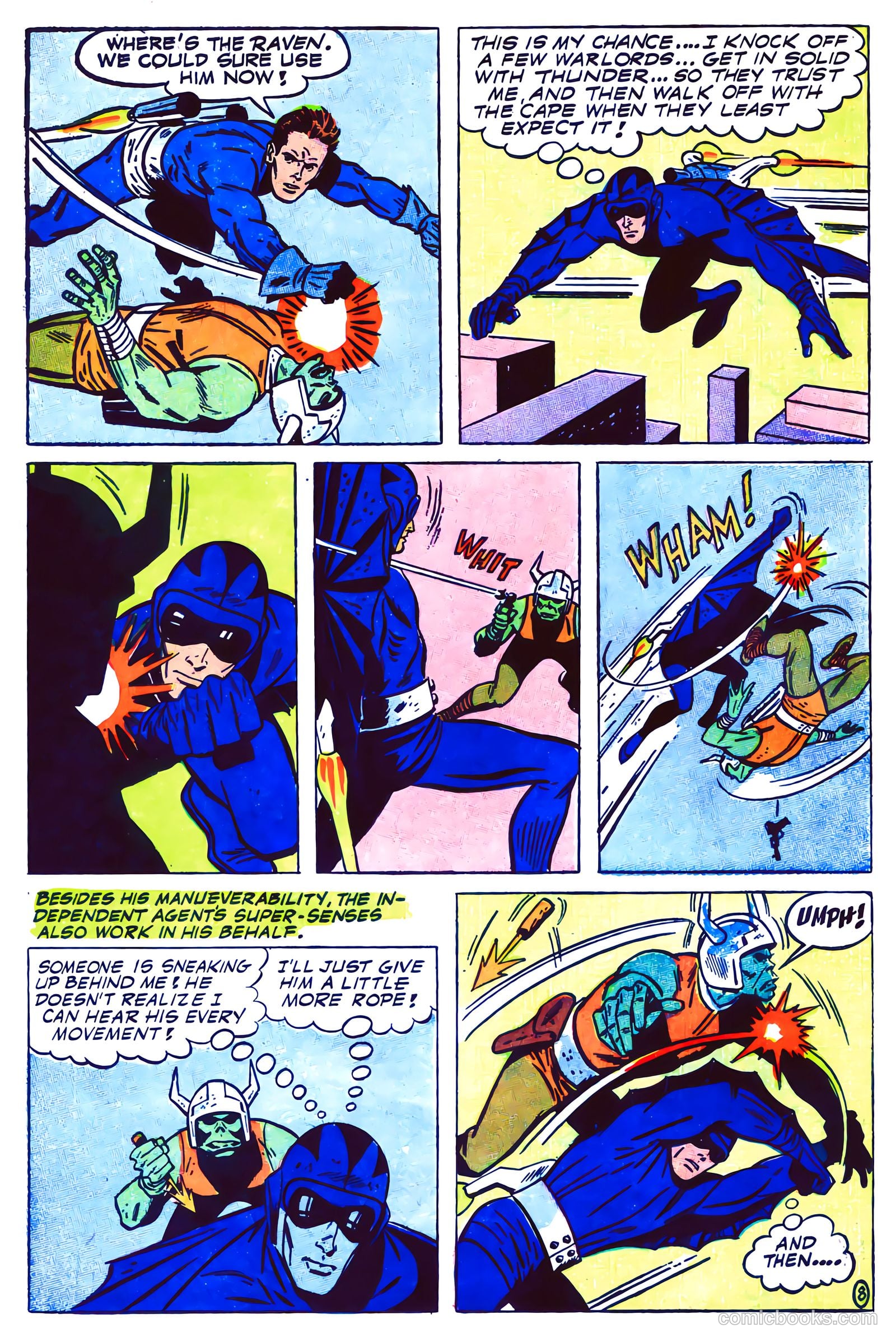 T.H.U.N.D.E.R. Agents #8 (1966) — page 48 of 68