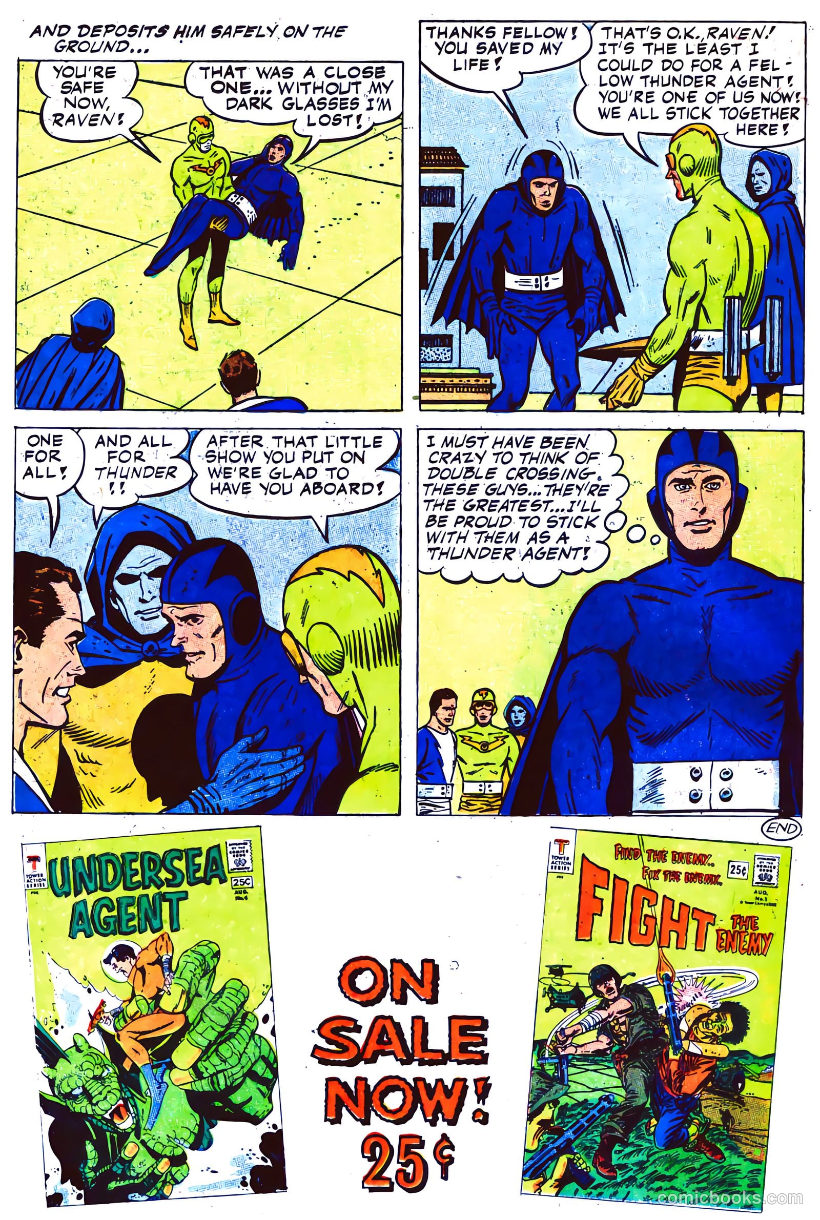 T.H.U.N.D.E.R. Agents #8 (1966) — page 50 of 68