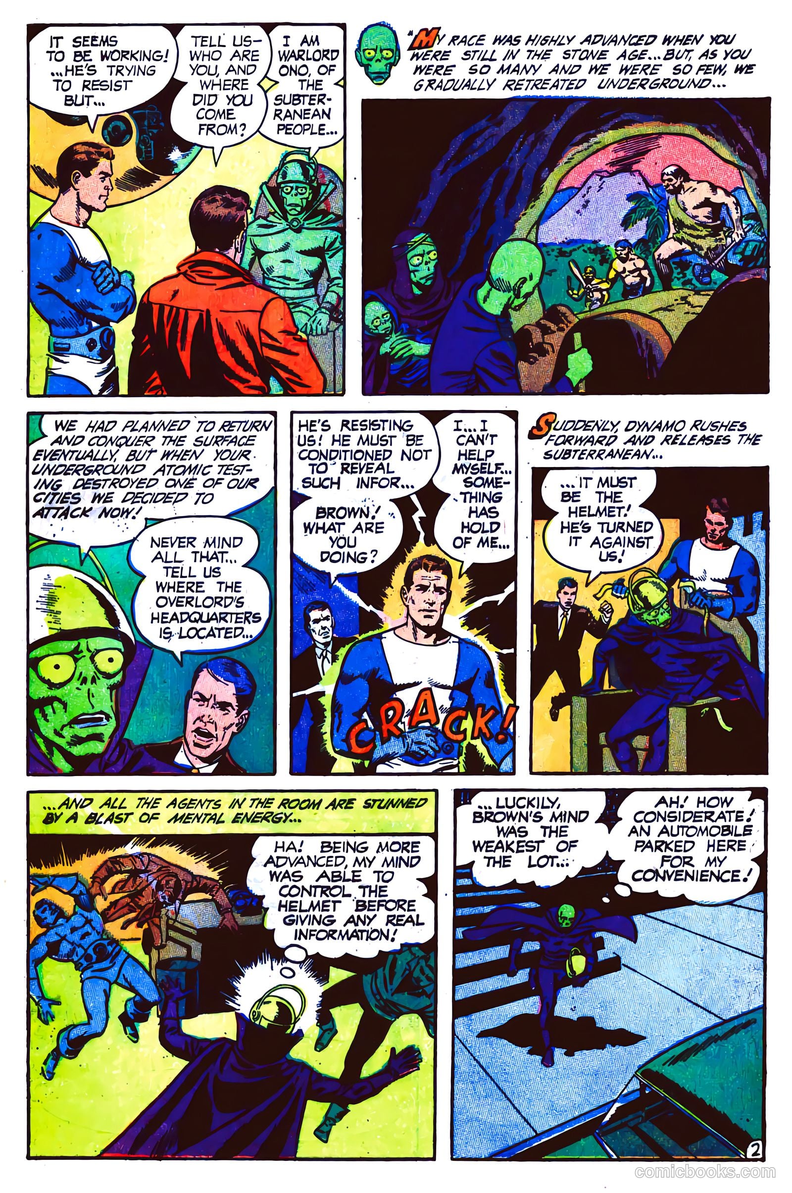 T.H.U.N.D.E.R. Agents #8 (1966) — page 55 of 68