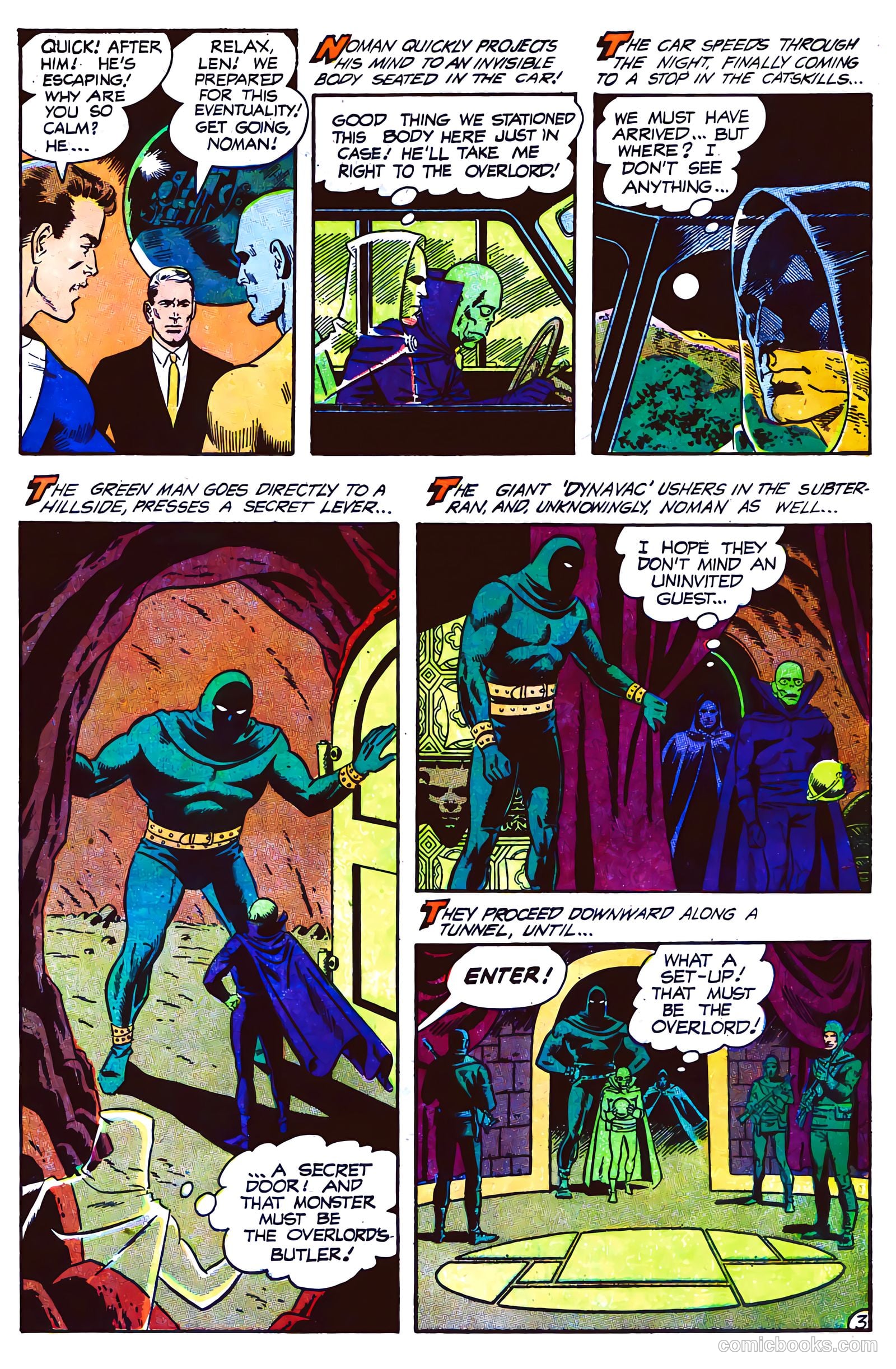 T.H.U.N.D.E.R. Agents #8 (1966) — page 56 of 68