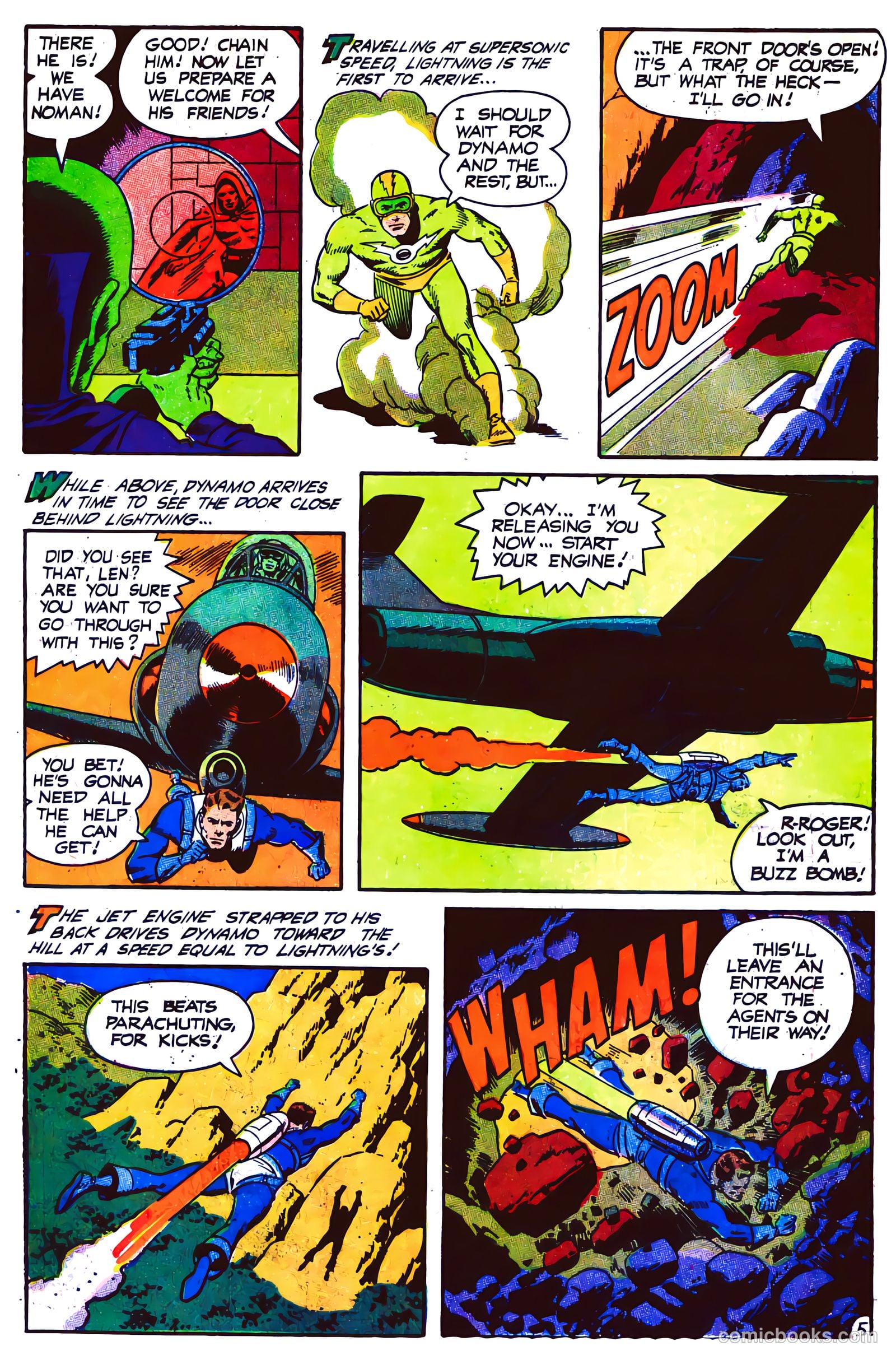 T.H.U.N.D.E.R. Agents #8 (1966) — page 58 of 68