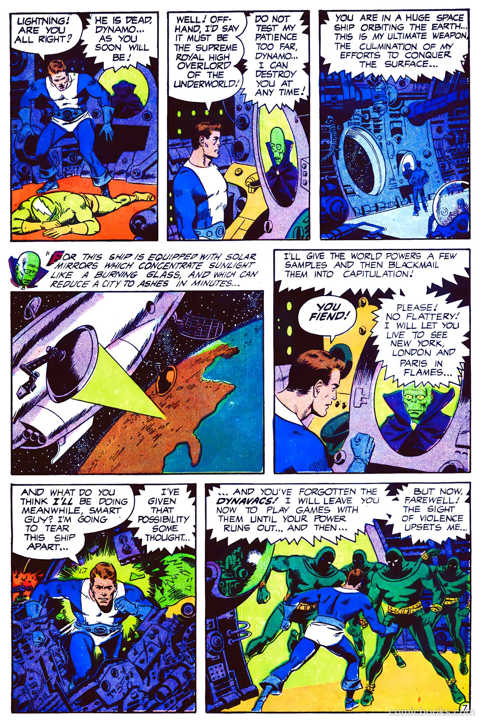 T.H.U.N.D.E.R. Agents #8 (1966) — page 61 of 68