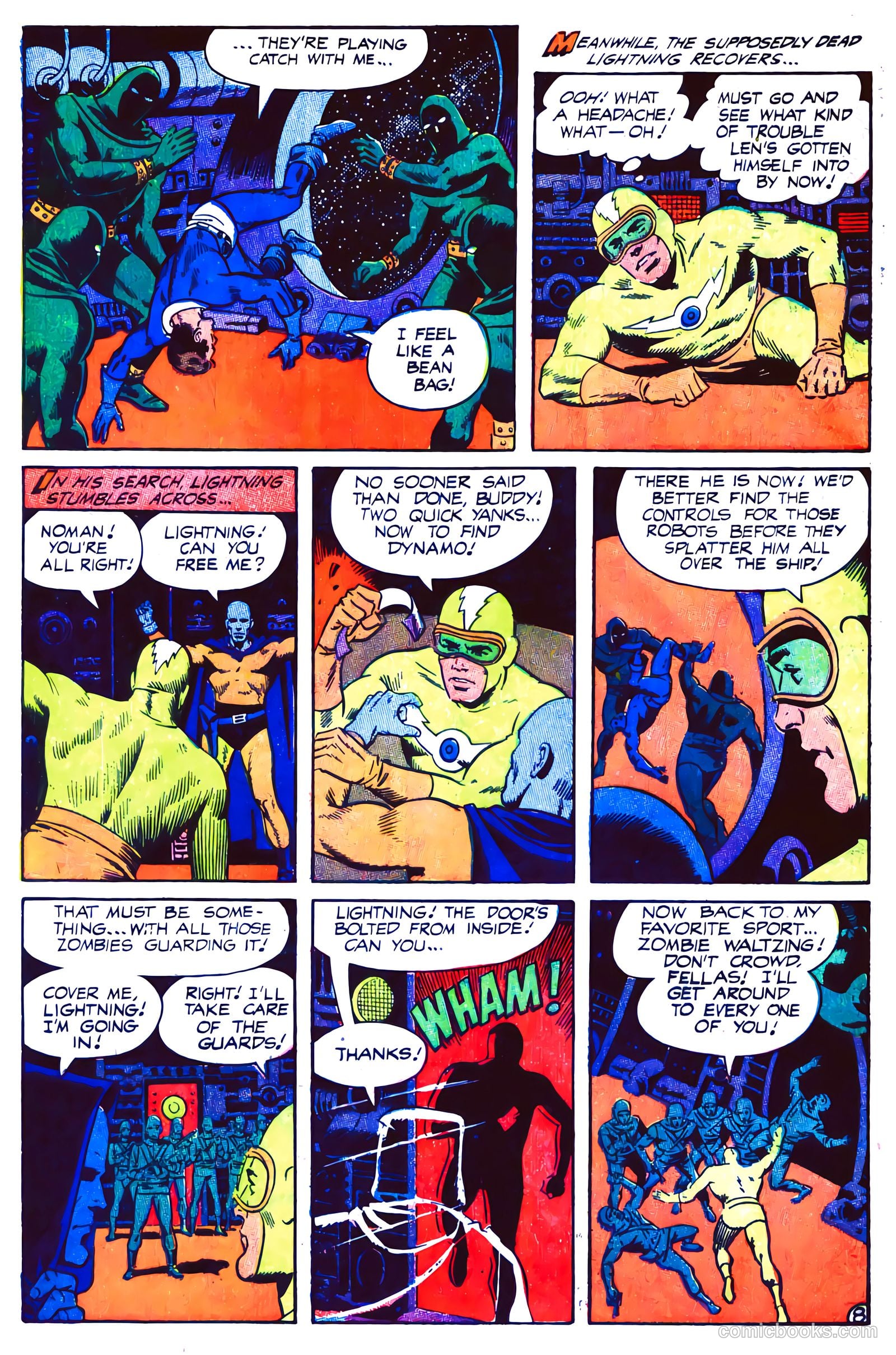 T.H.U.N.D.E.R. Agents #8 (1966) — page 62 of 68