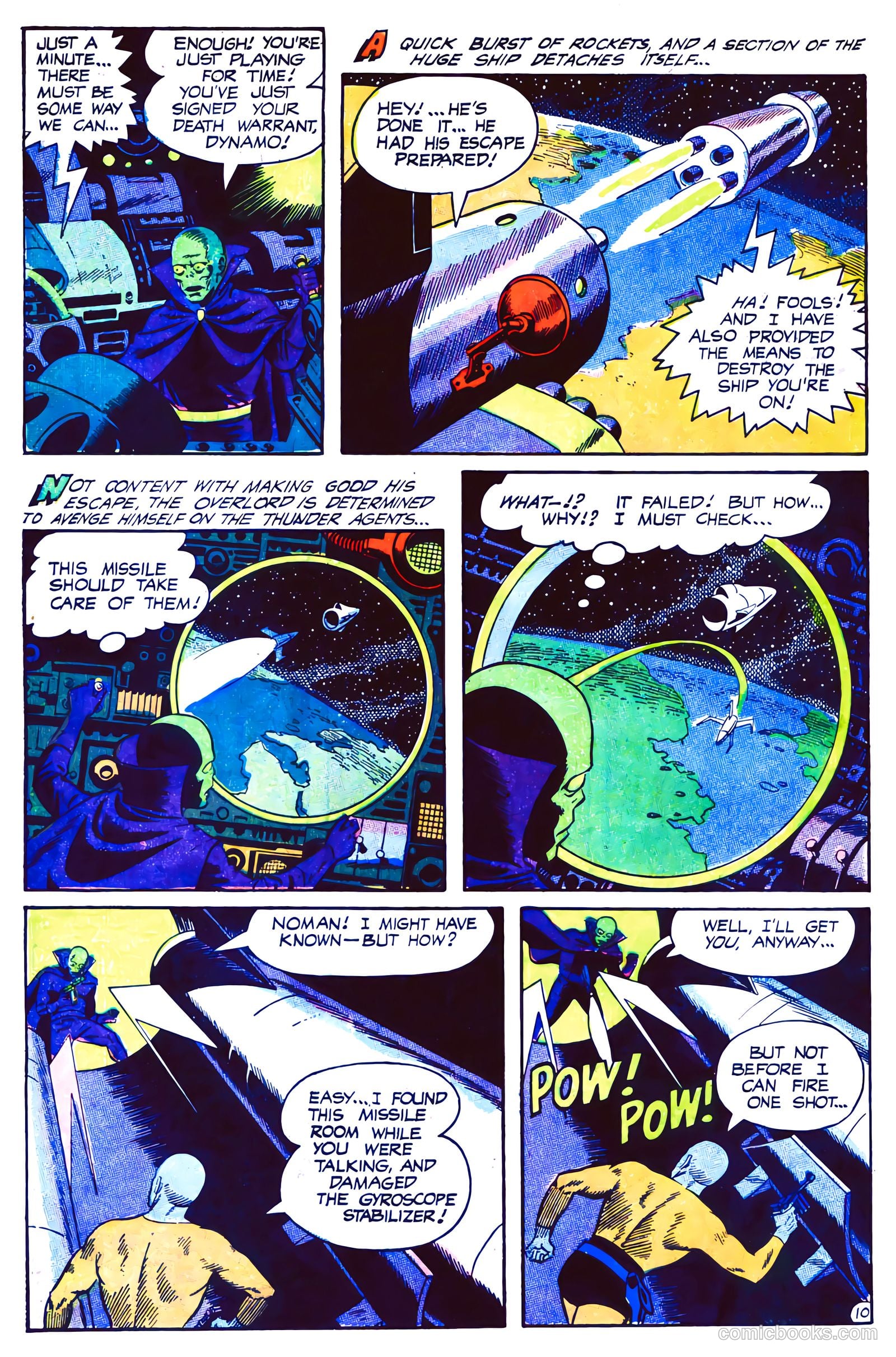 T.H.U.N.D.E.R. Agents #8 (1966) — page 64 of 68