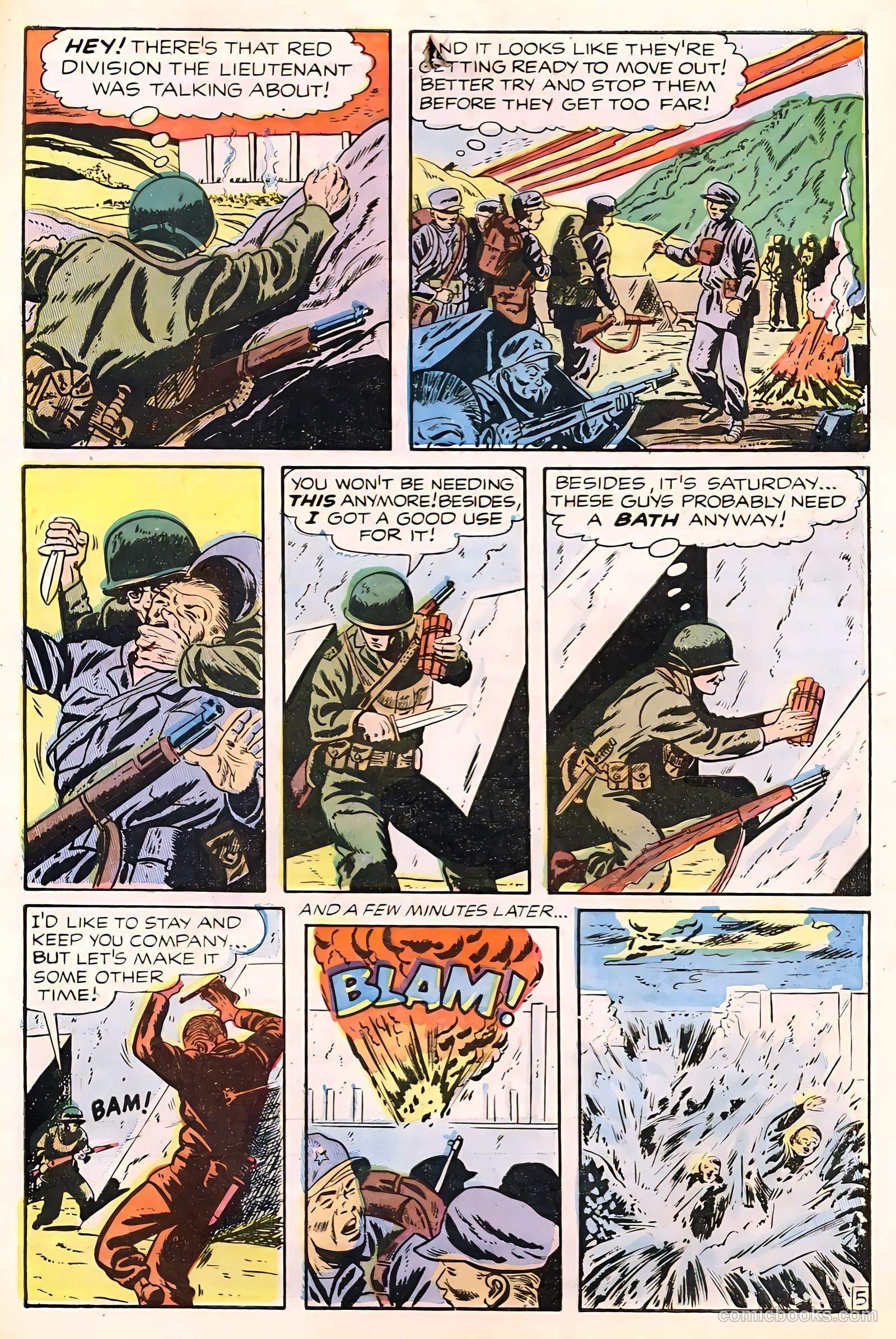 Battle Attack #1 (1954) — page 7 of 36