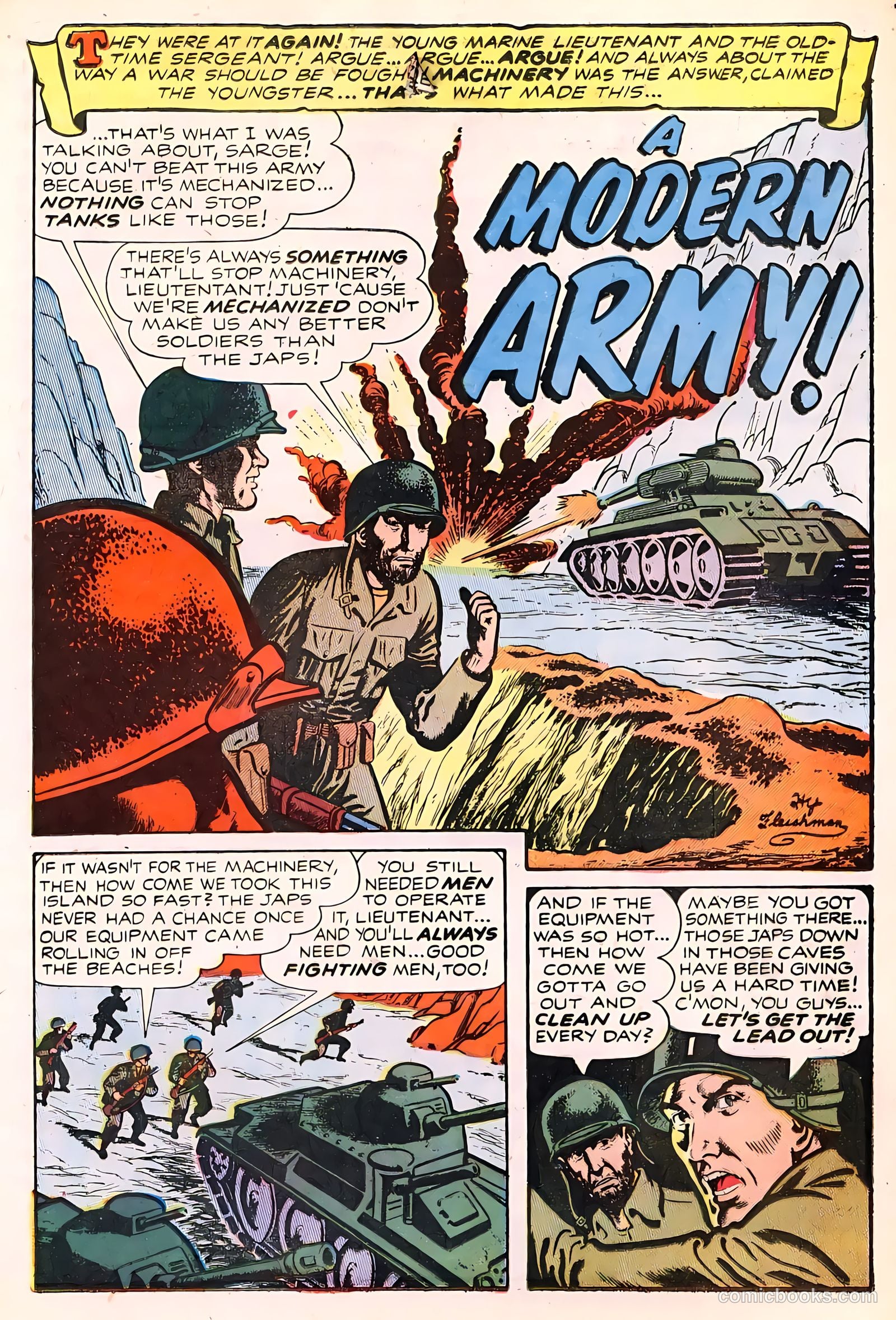 Battle Attack #1 (1954) — page 17 of 36