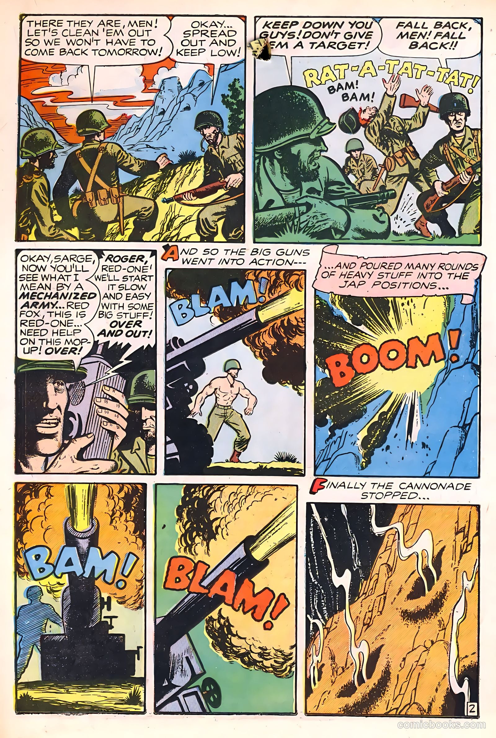 Battle Attack #1 (1954) — page 18 of 36