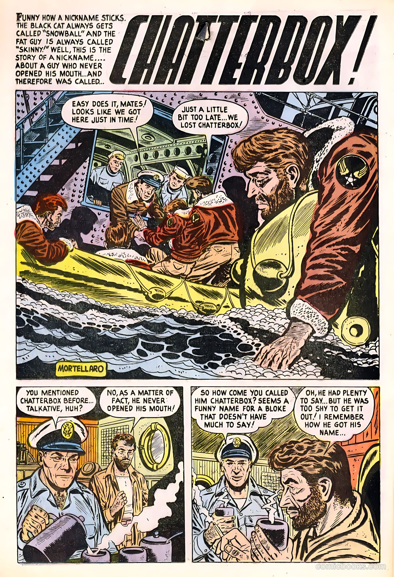 Battle Attack #1 (1954) — page 22 of 36