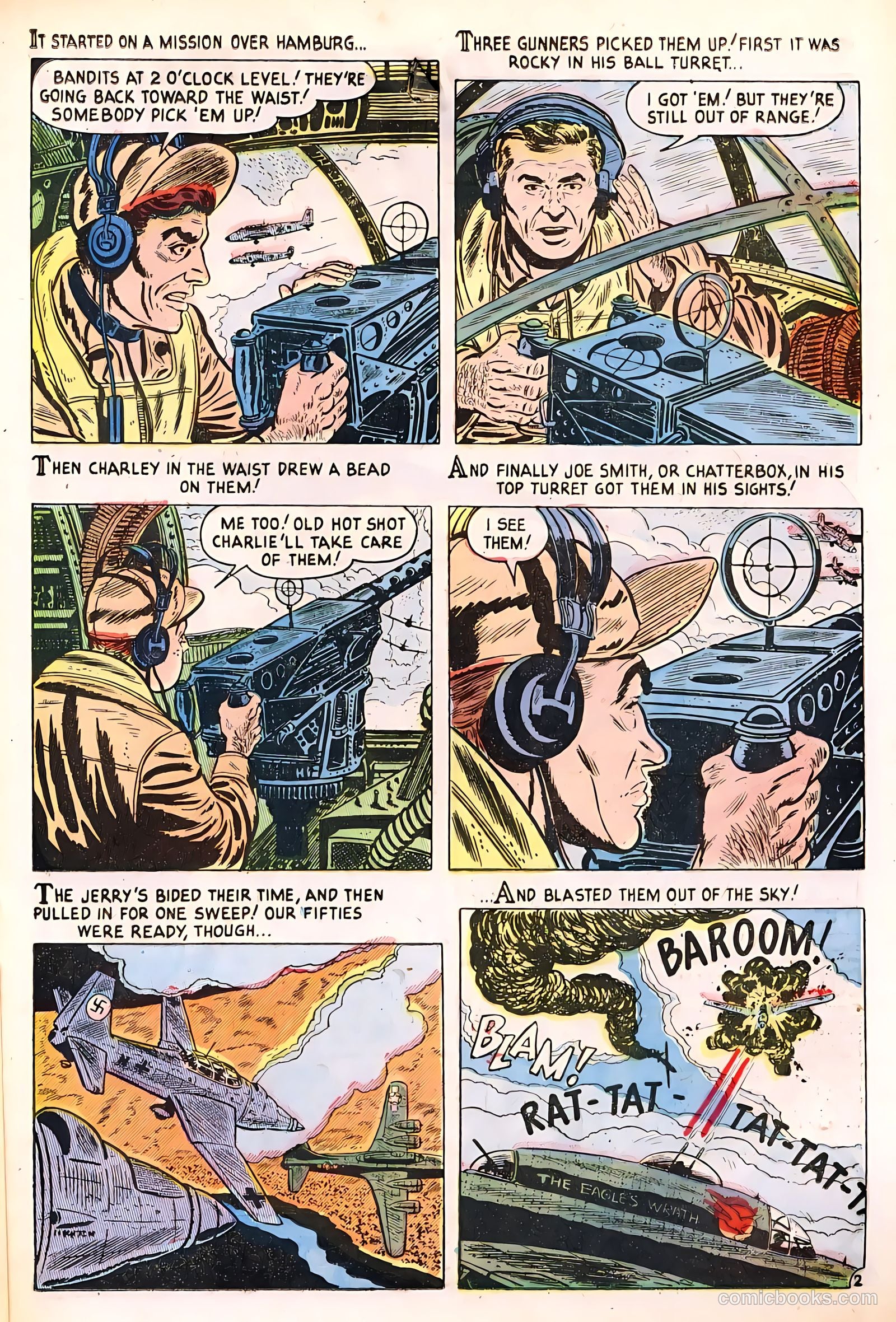 Battle Attack #1 (1954) — page 23 of 36
