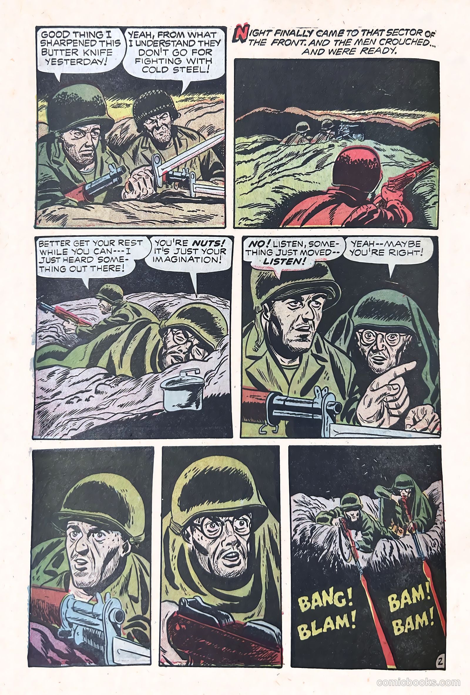 Battle Attack #2 (1954) — page 10 of 36