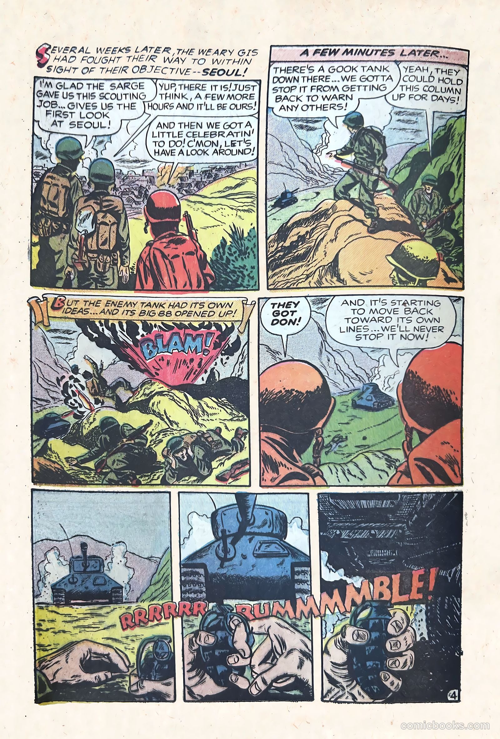Battle Attack #2 (1954) — page 22 of 36