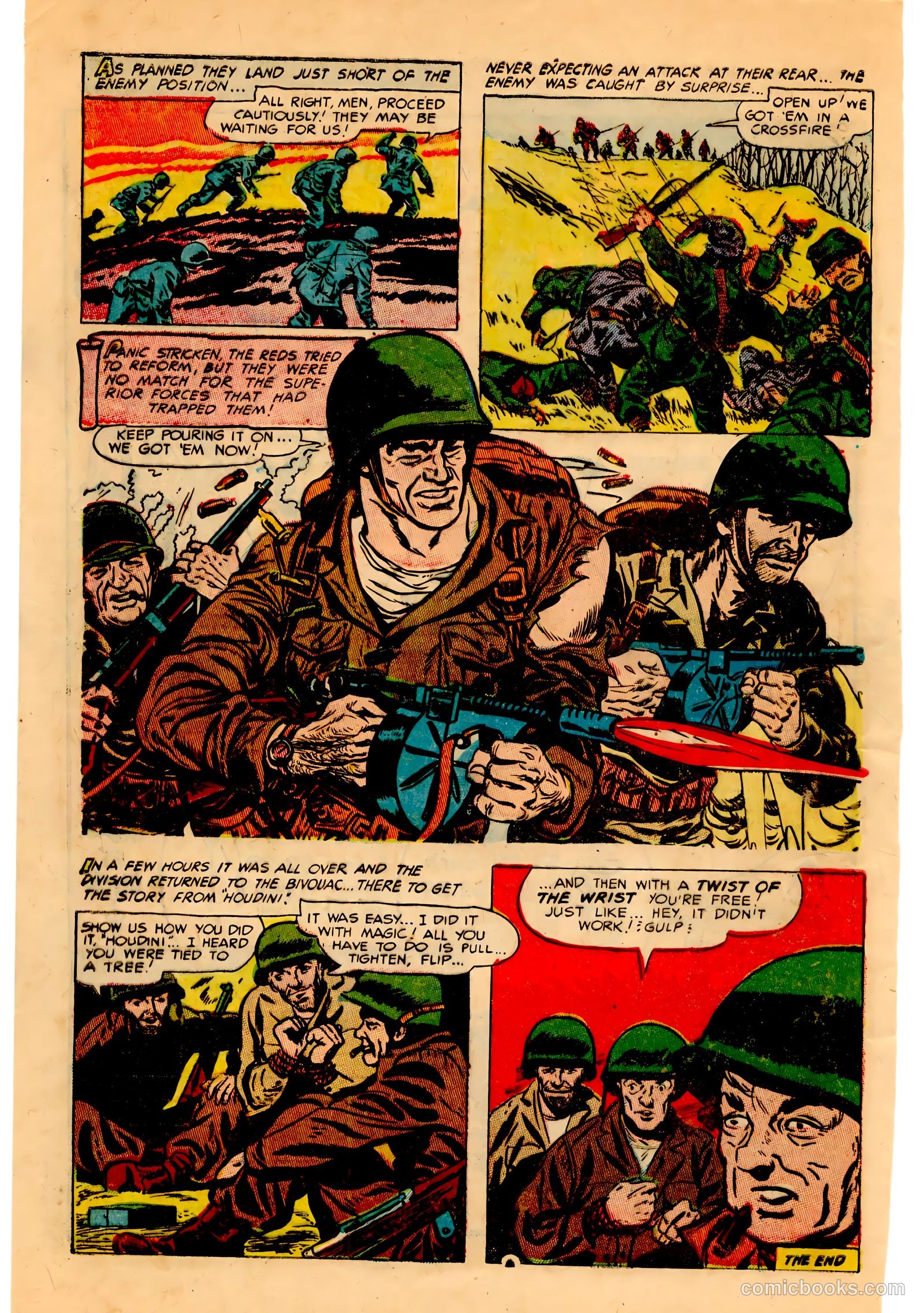 Battle Attack #3 (1955) — page 28 of 36