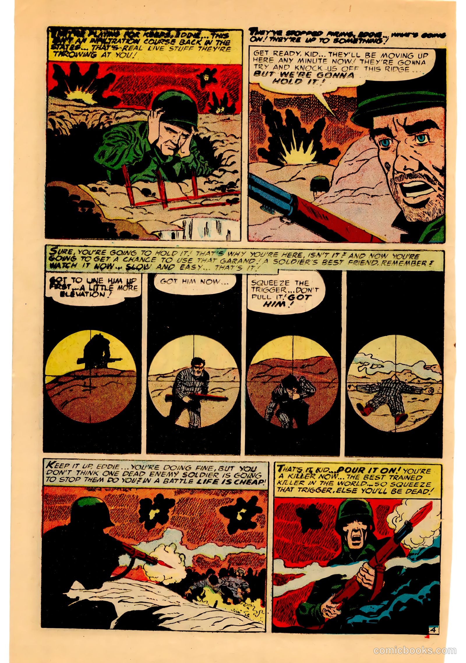 Battle Attack #3 (1955) — page 32 of 36