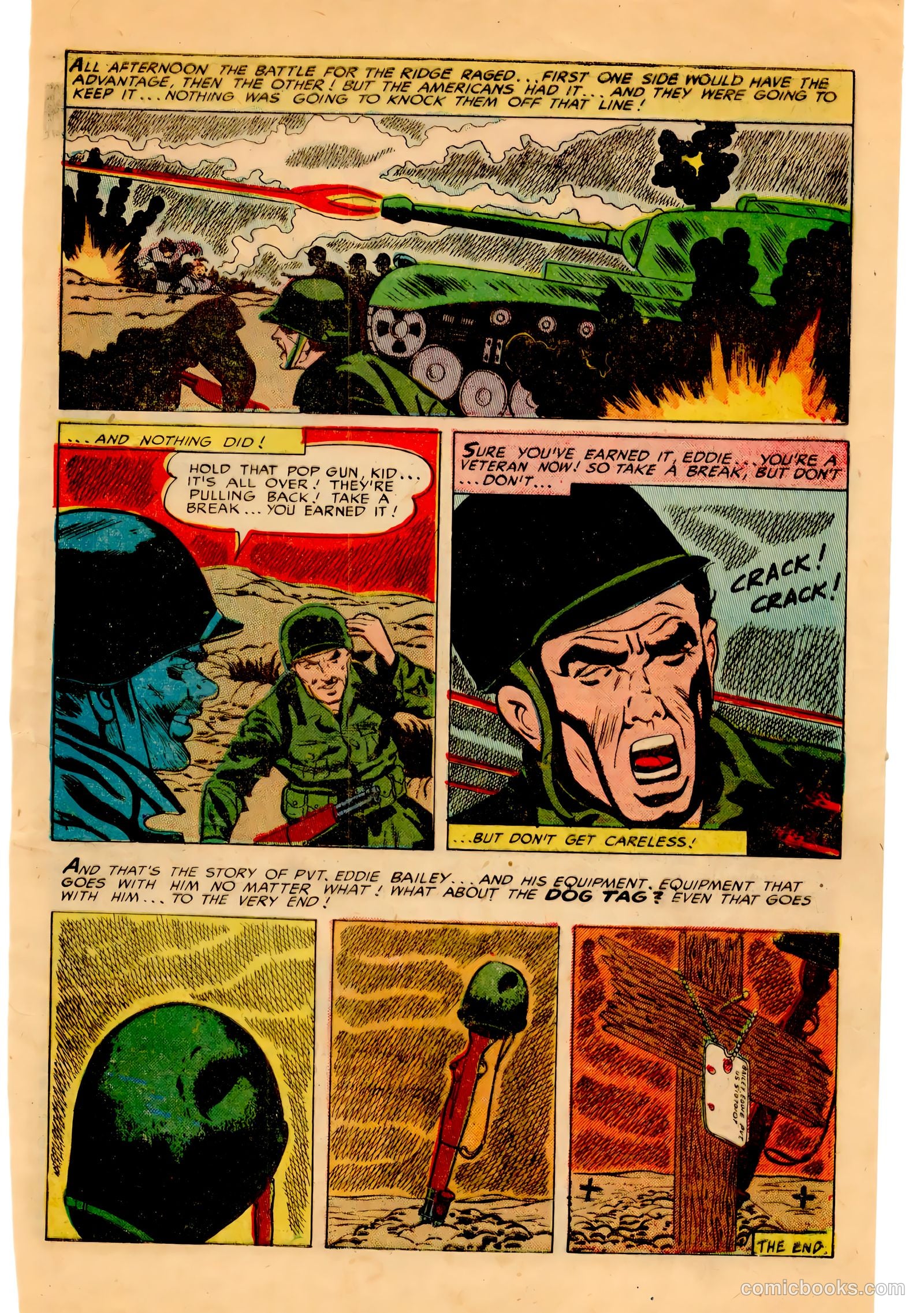 Battle Attack #3 (1955) — page 33 of 36