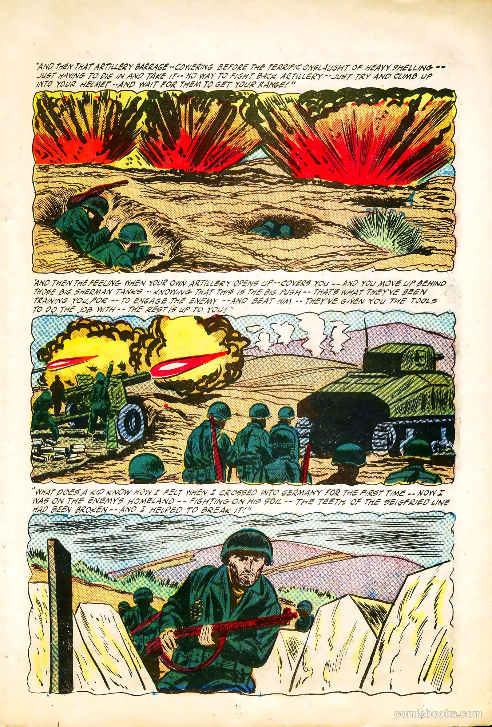 Battle Attack #4 (1955) — page 21 of 36