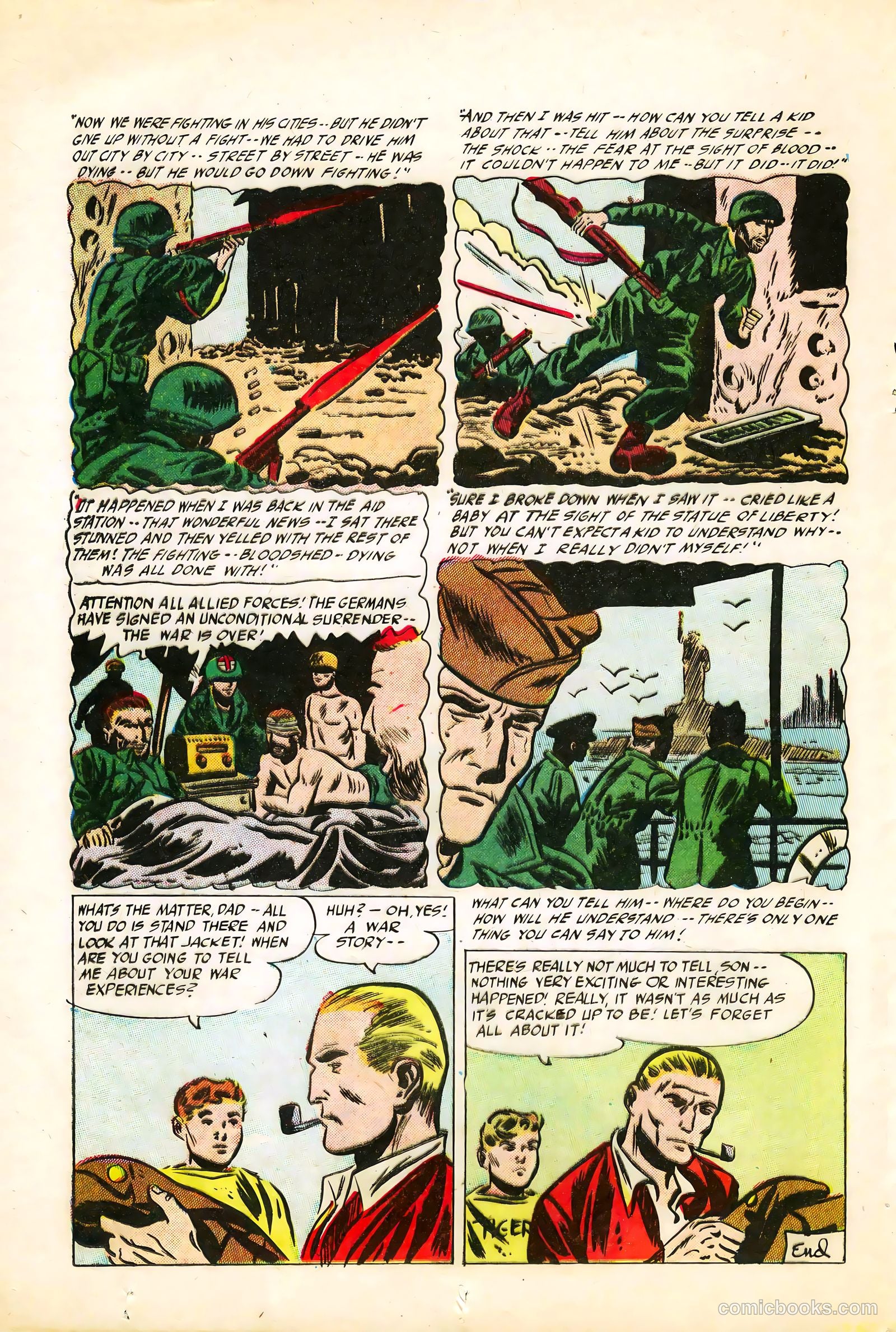 Battle Attack #4 (1955) — page 22 of 36