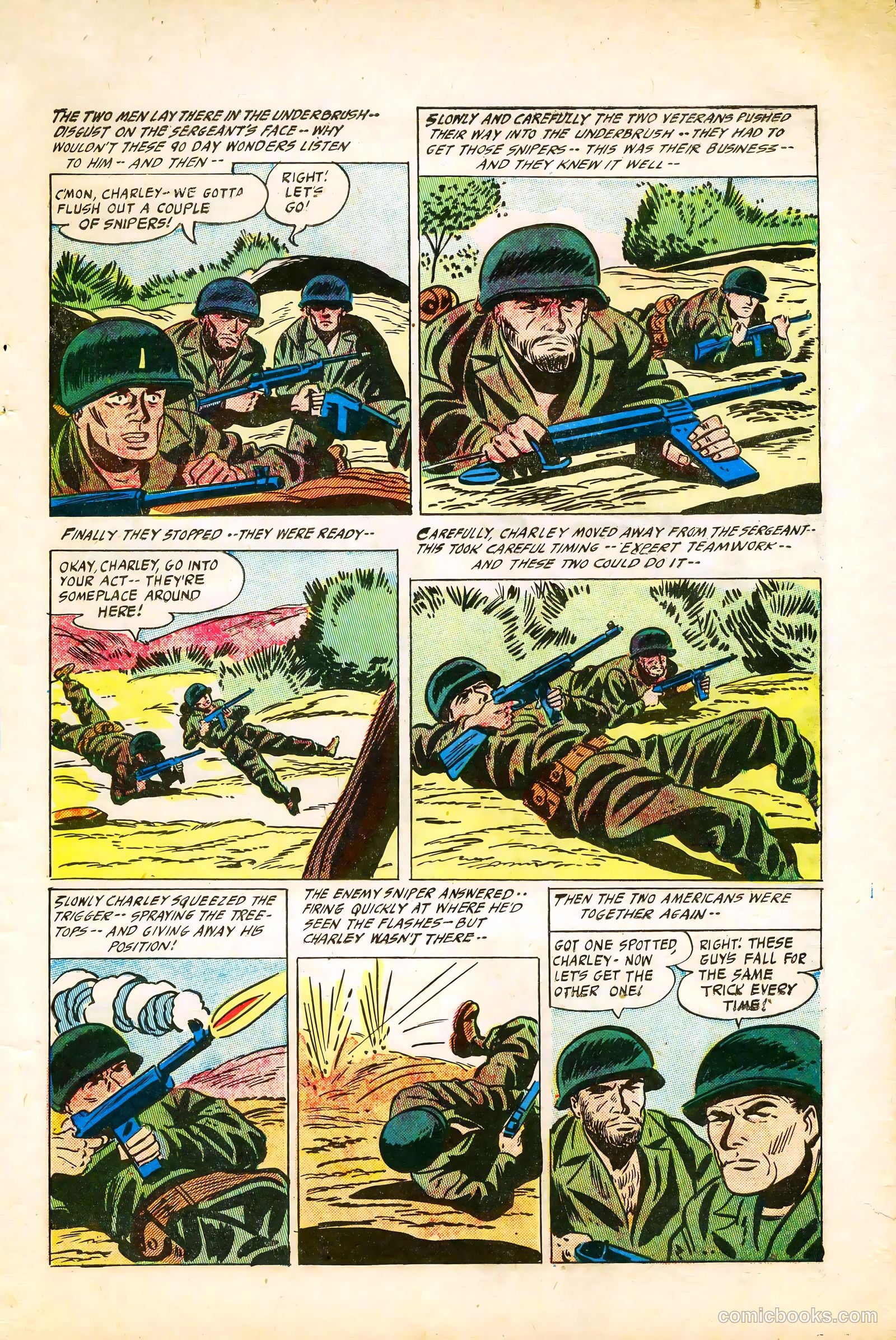 Battle Attack #4 (1955) — page 27 of 36