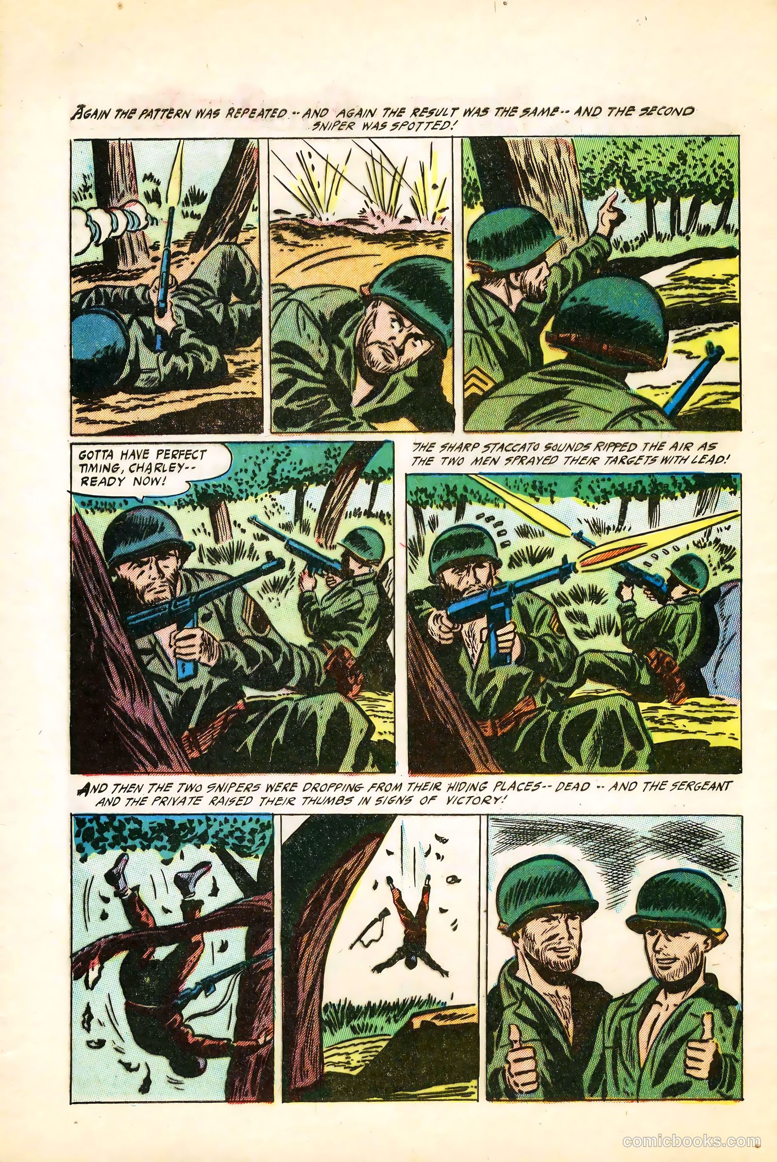 Battle Attack #4 (1955) — page 28 of 36