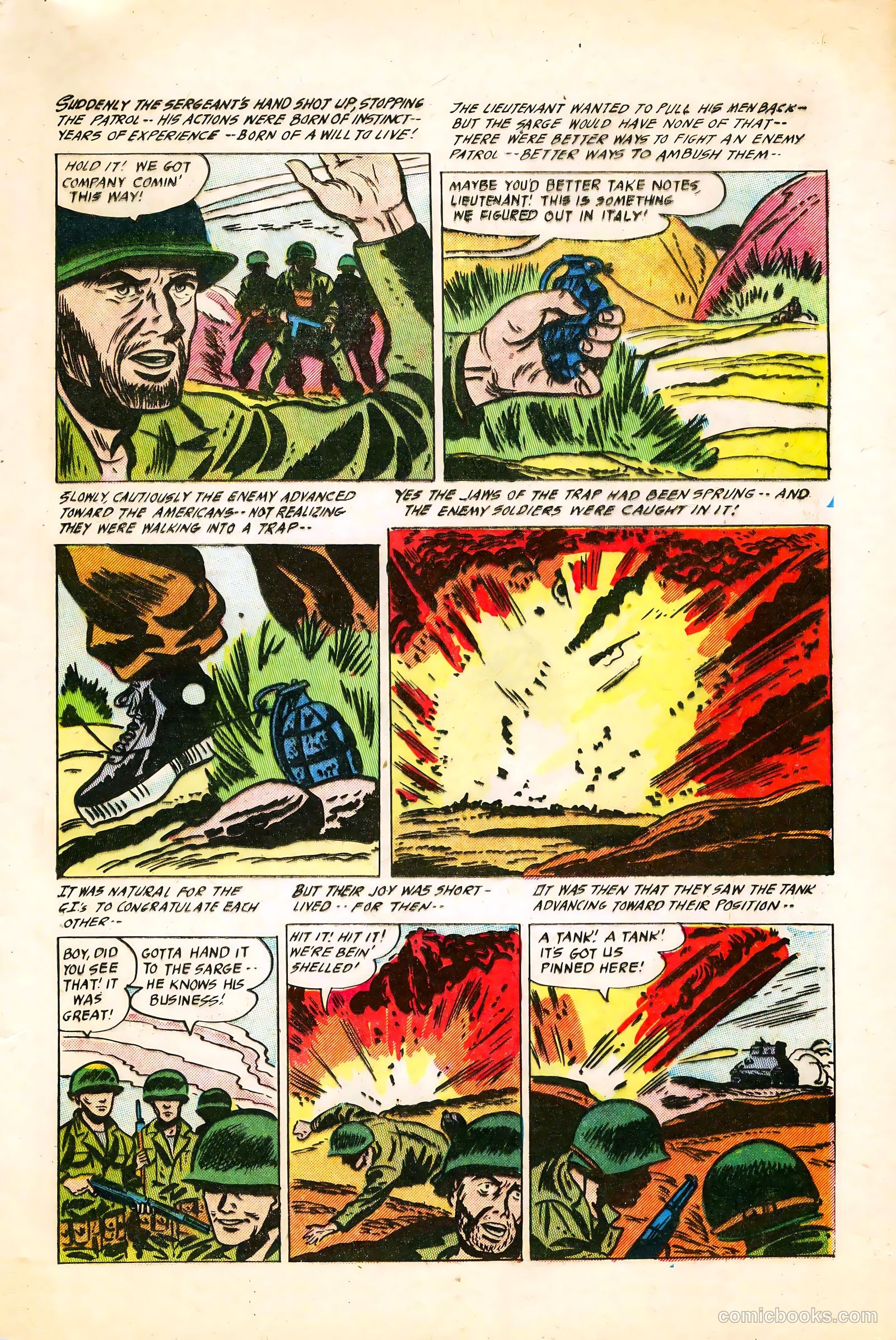 Battle Attack #4 (1955) — page 31 of 36