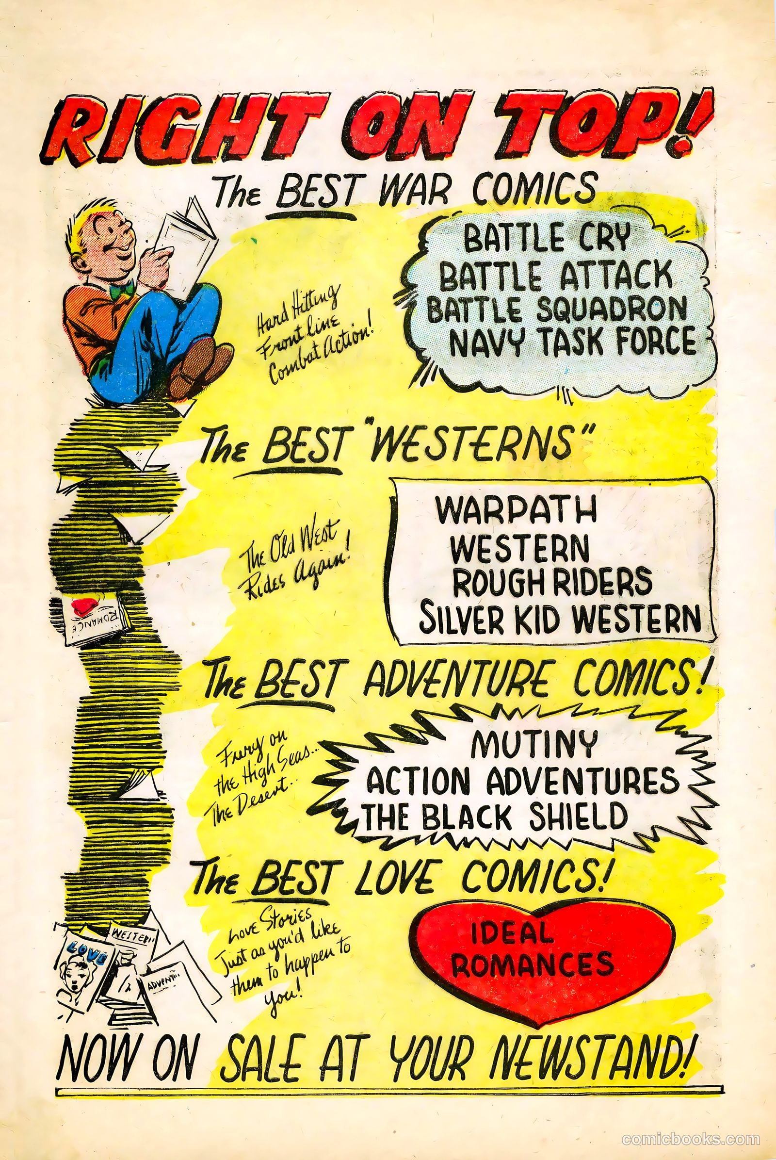 Battle Attack #4 (1955) — page 33 of 36