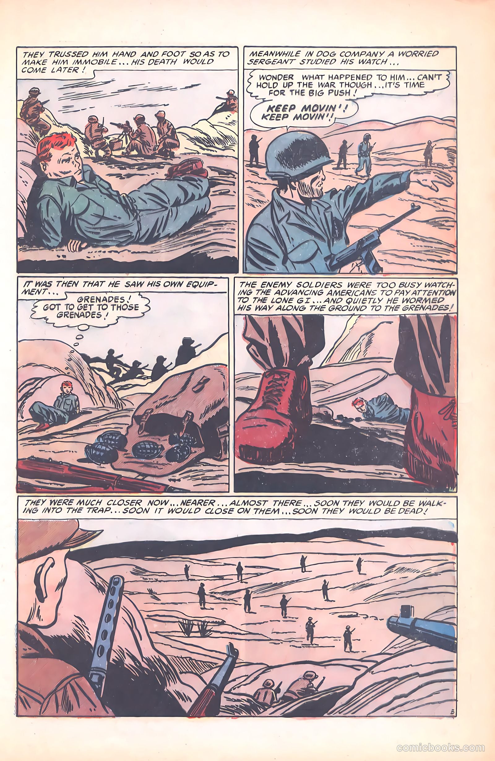 Battle Attack #5 (1955) — page 7 of 36