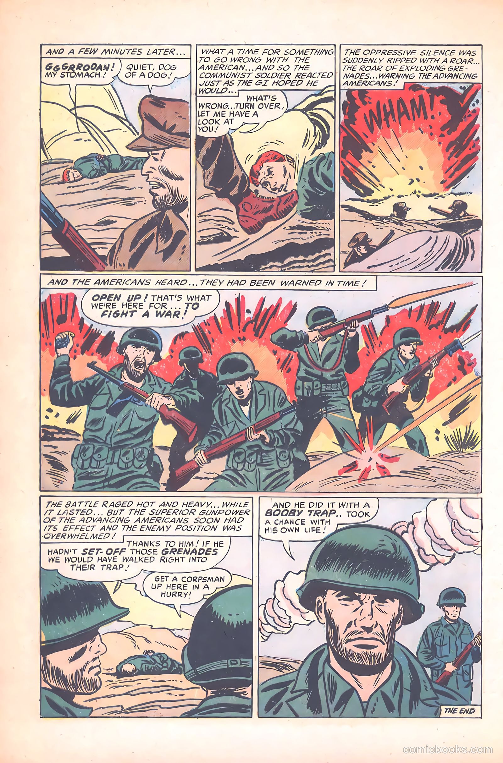 Battle Attack #5 (1955) — page 8 of 36