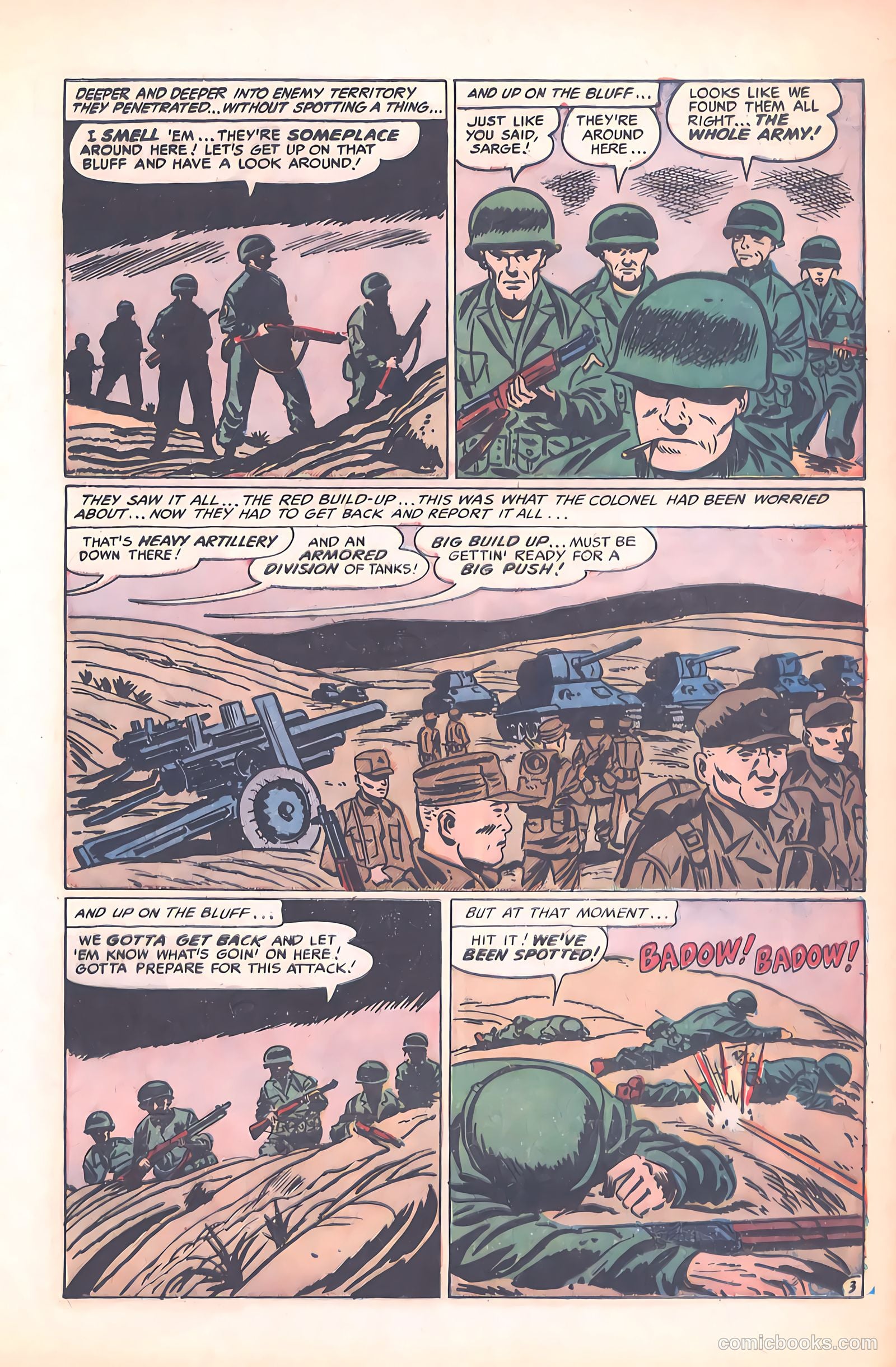 Battle Attack #5 (1955) — page 15 of 36