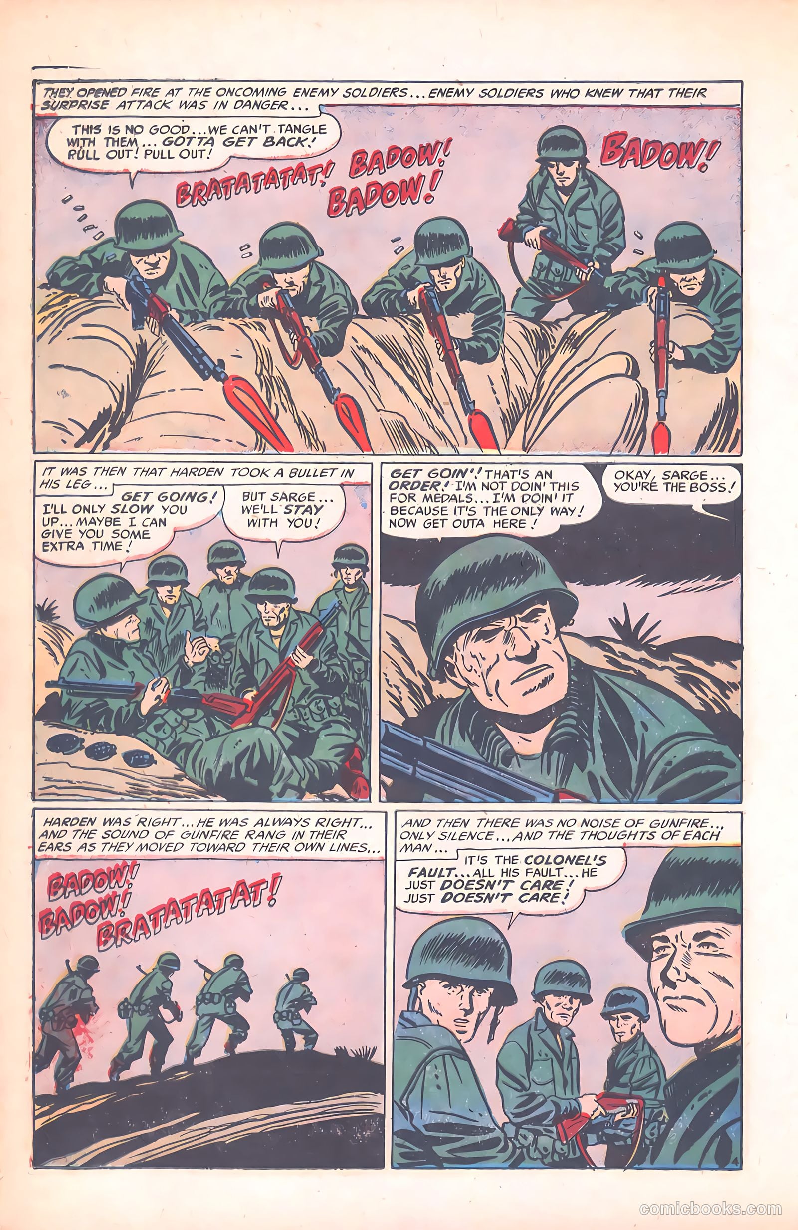 Battle Attack #5 (1955) — page 16 of 36